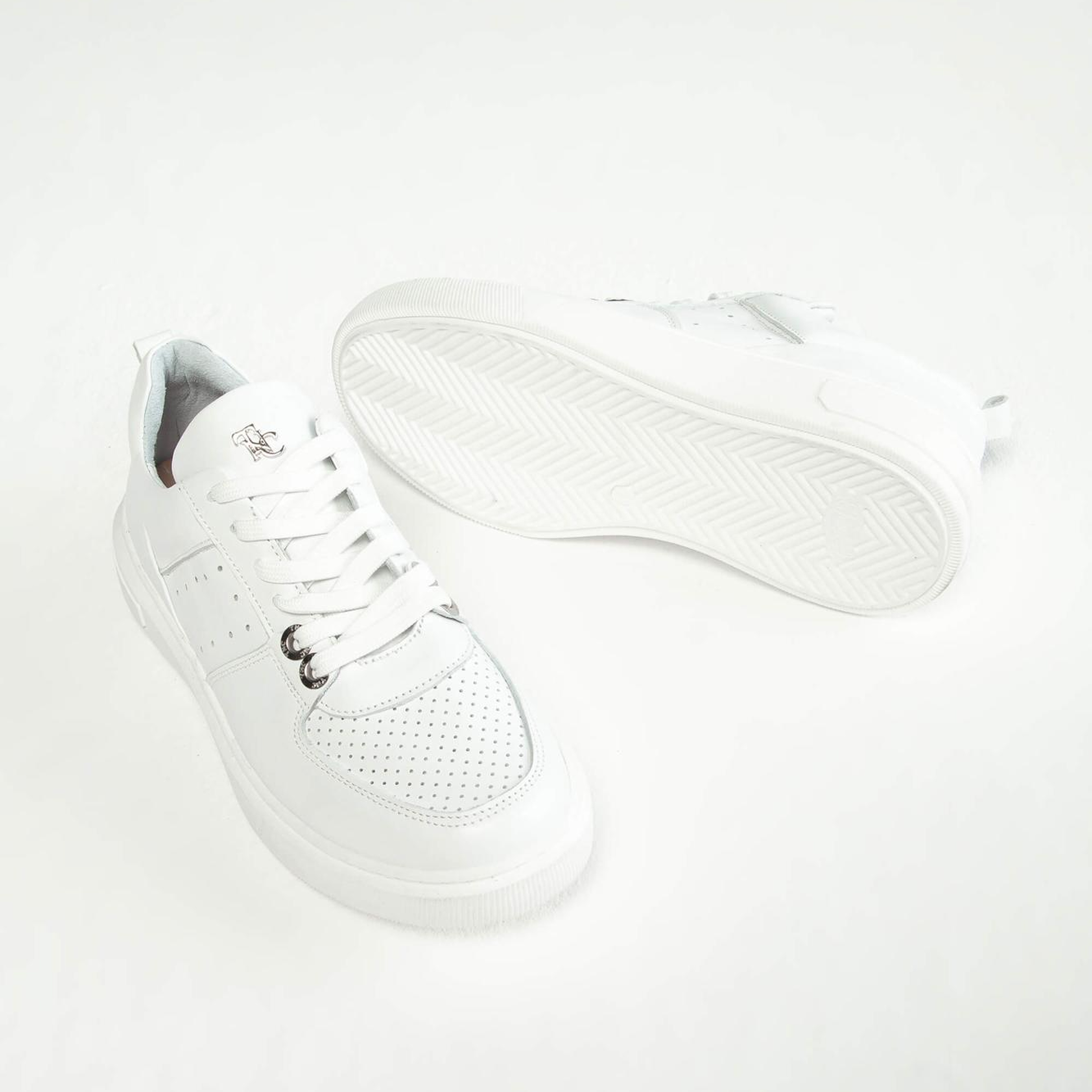 Tamer Tanca Kadın Hakiki Deri Beyaz Sneakers & Spor Ayakkabı