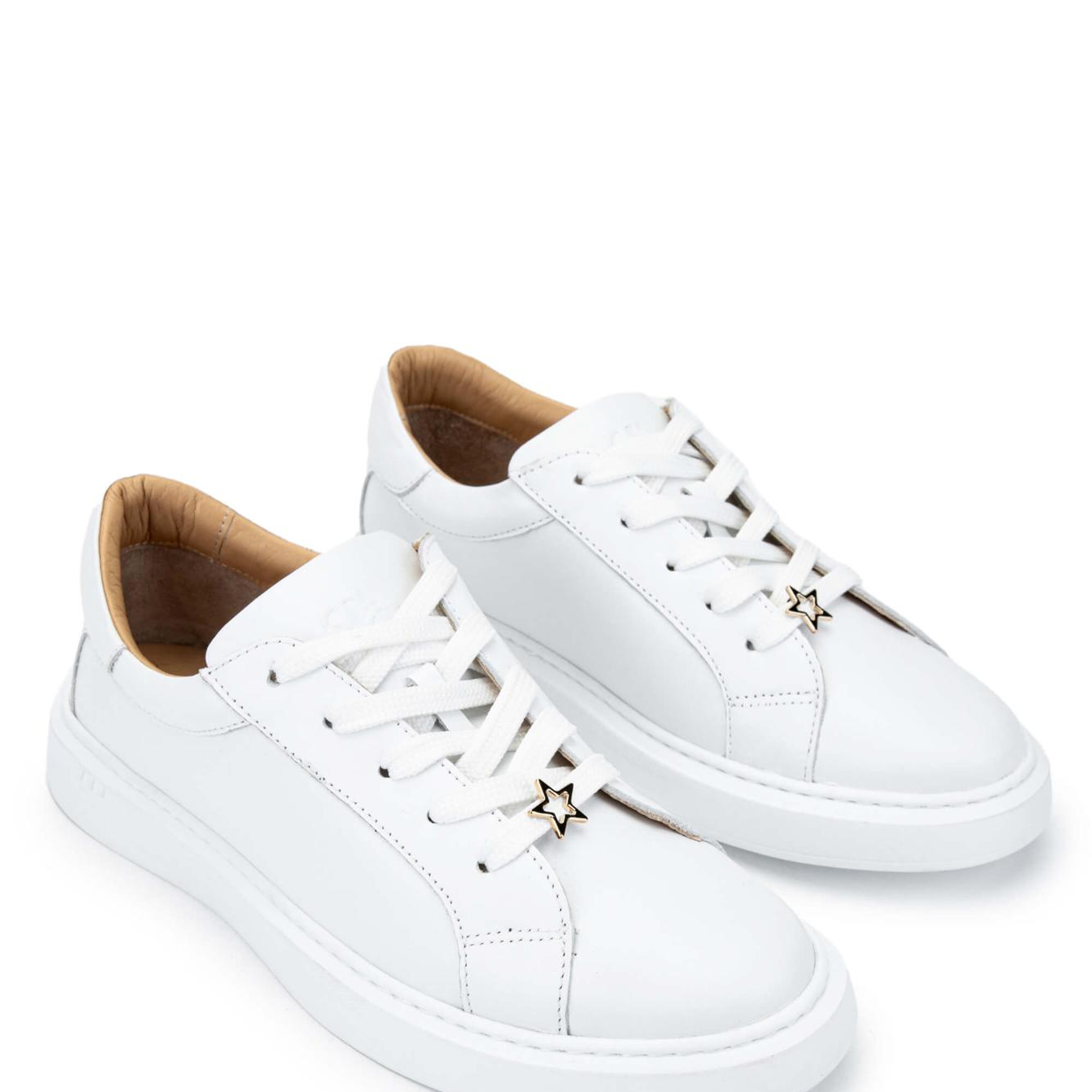 Tamer Tanca Kadın Hakiki Deri Beyaz Sneakers & Spor Ayakkabı