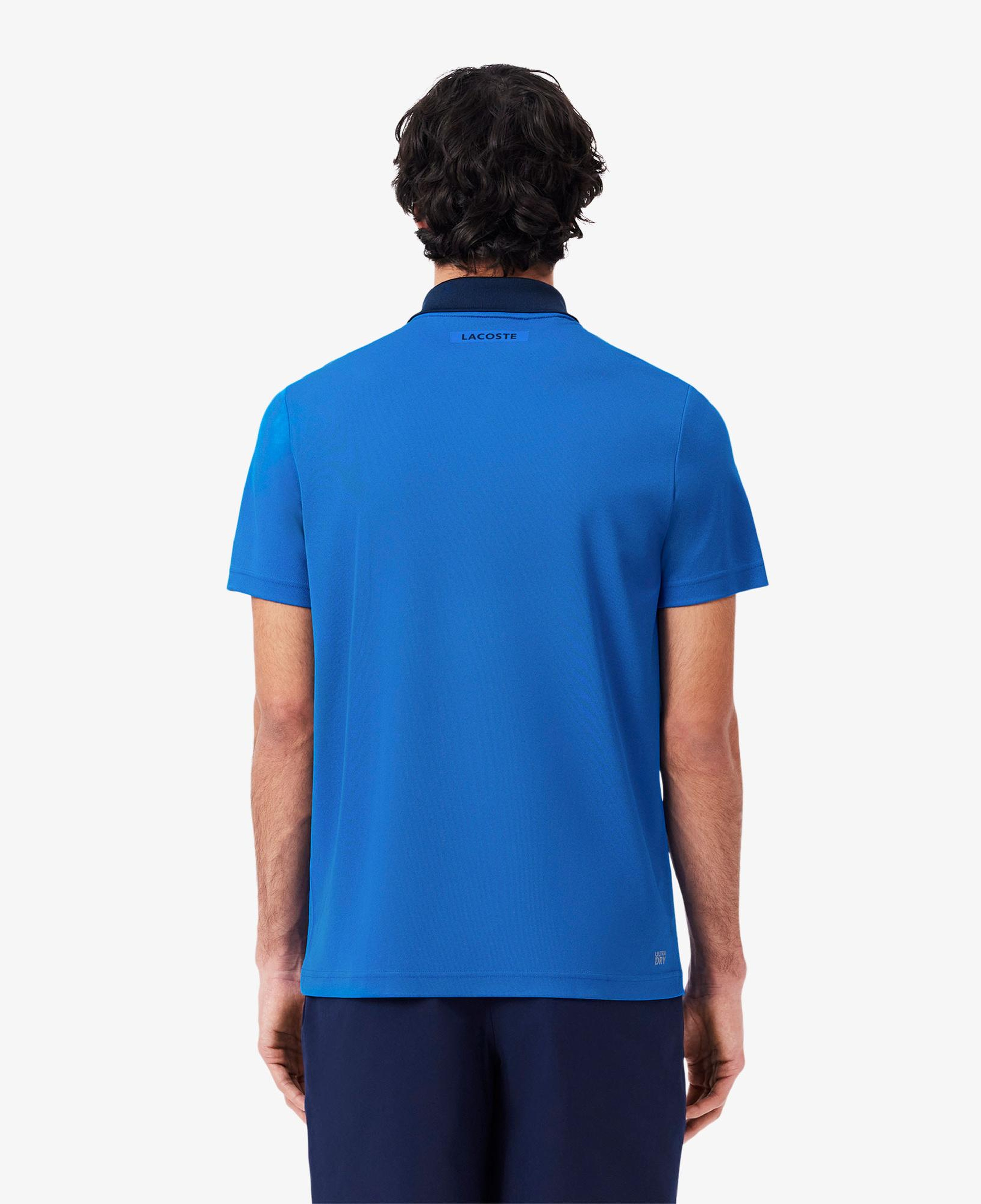 Lacoste Sport X Novak Djokovic Erkek Regular Fit Baskılı Lacivert Polo