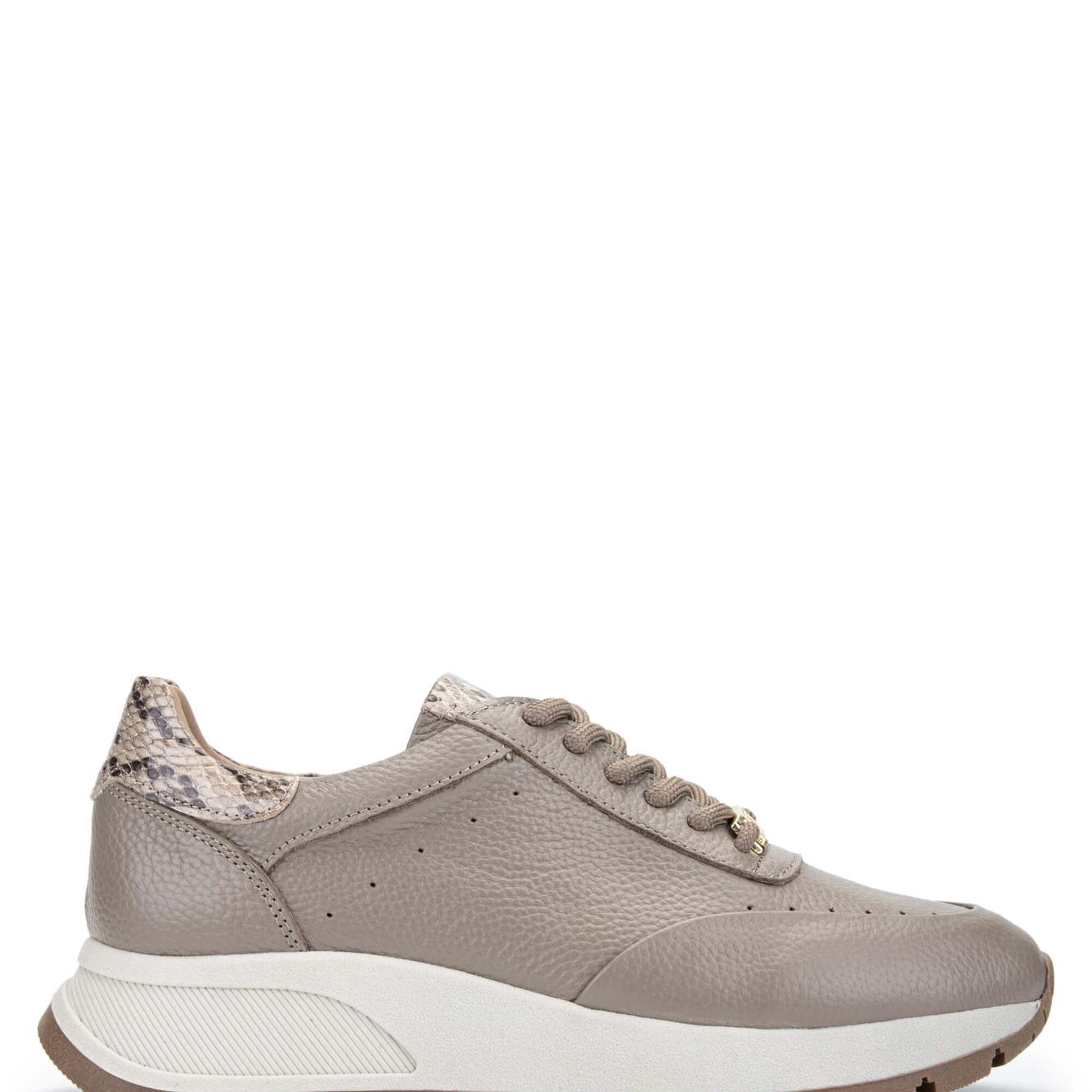 Tamer Tanca Kadın Hakiki Deri Bej Sneakers & Spor Ayakkabı