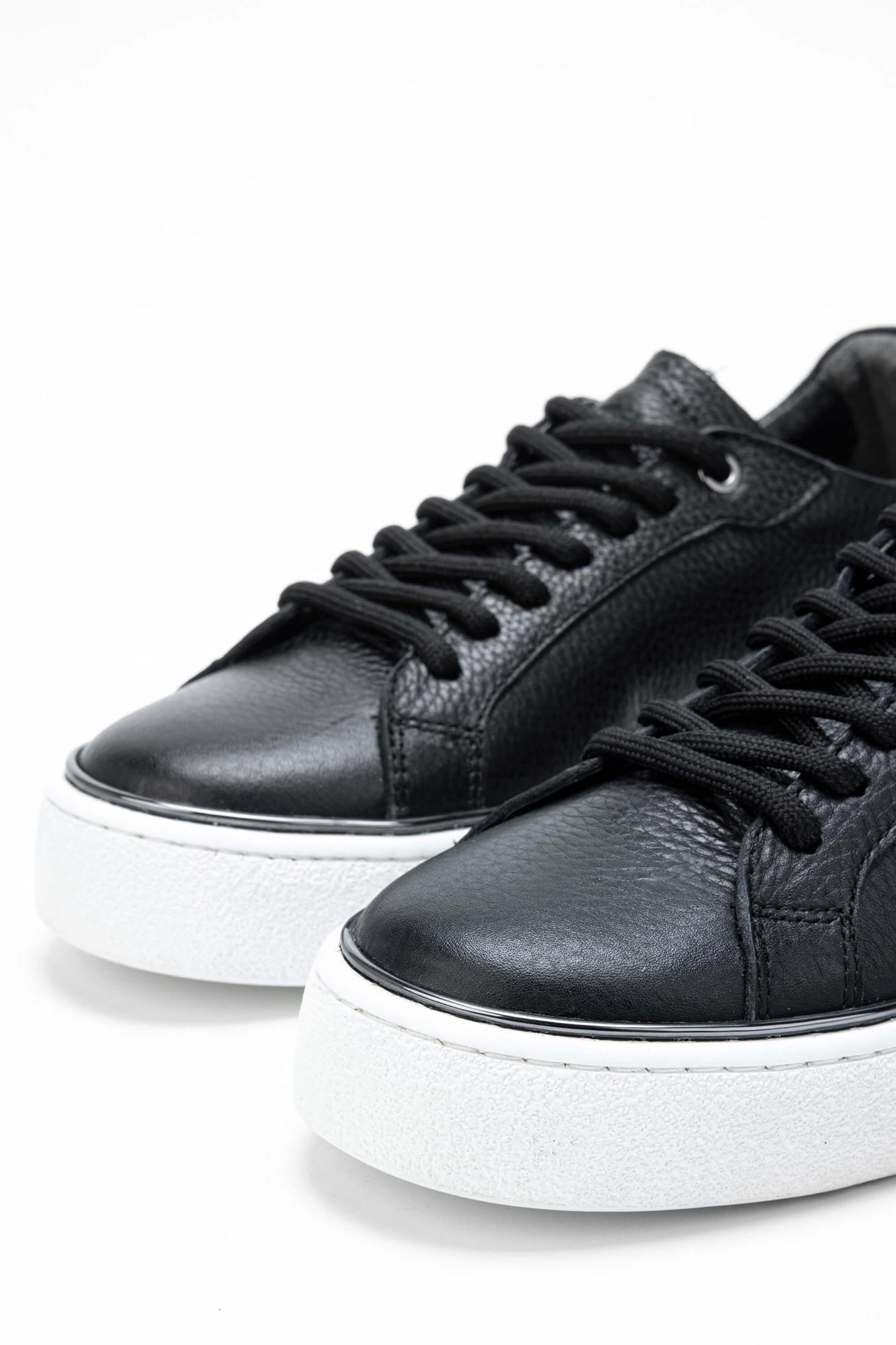 Tamer Tanca Kadın Hakiki Deri Siyah Sneakers & Spor Ayakkabı