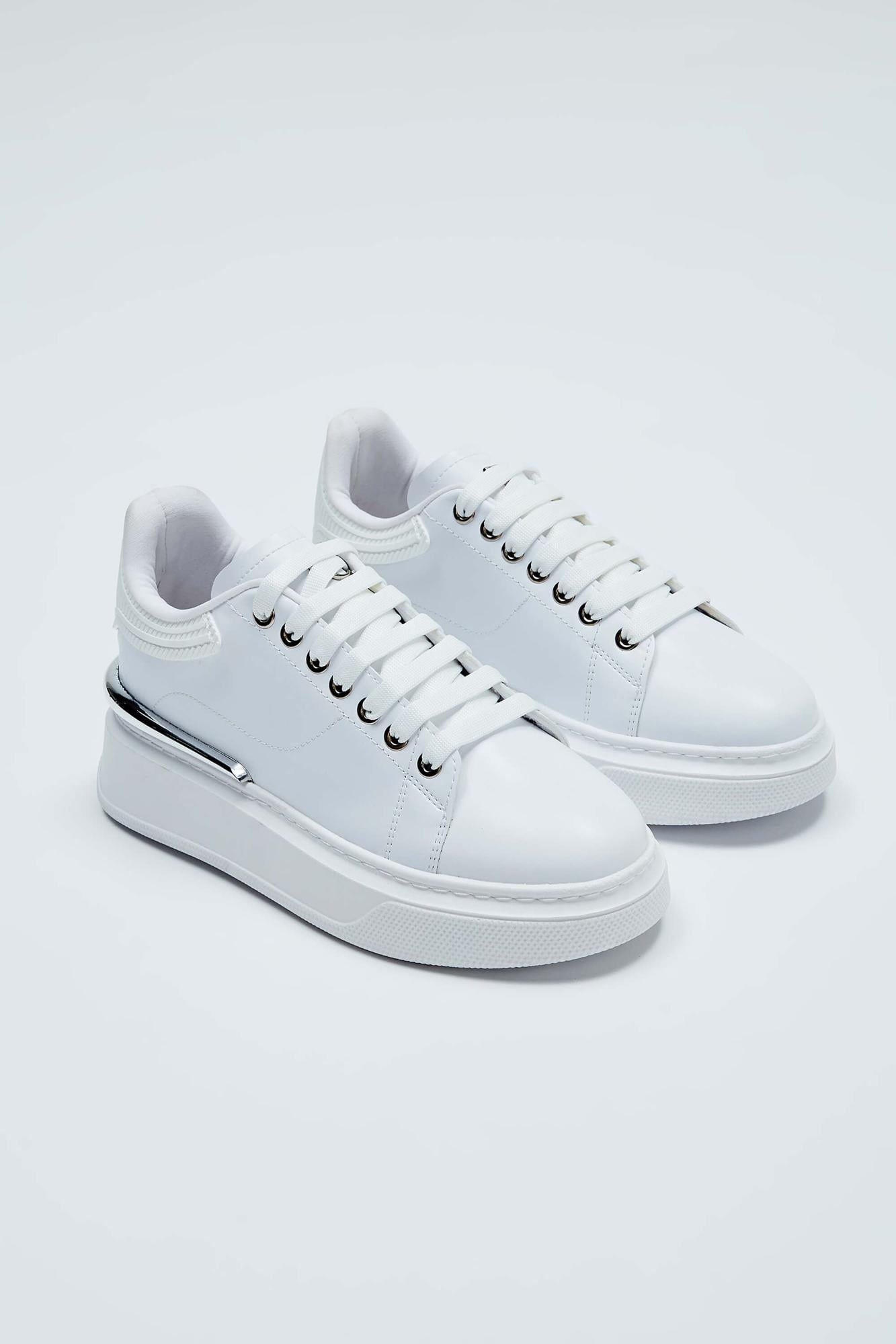 Tamer Tanca Kadın Vegan Beyaz Sneakers & Spor Ayakkabı