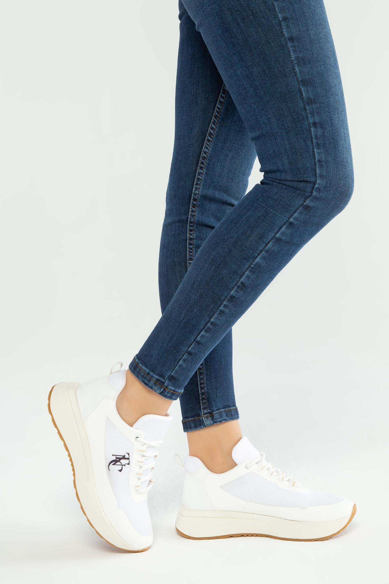 Tamer Tanca Kadın Vegan Beyaz Sneakers & Spor Ayakkabı