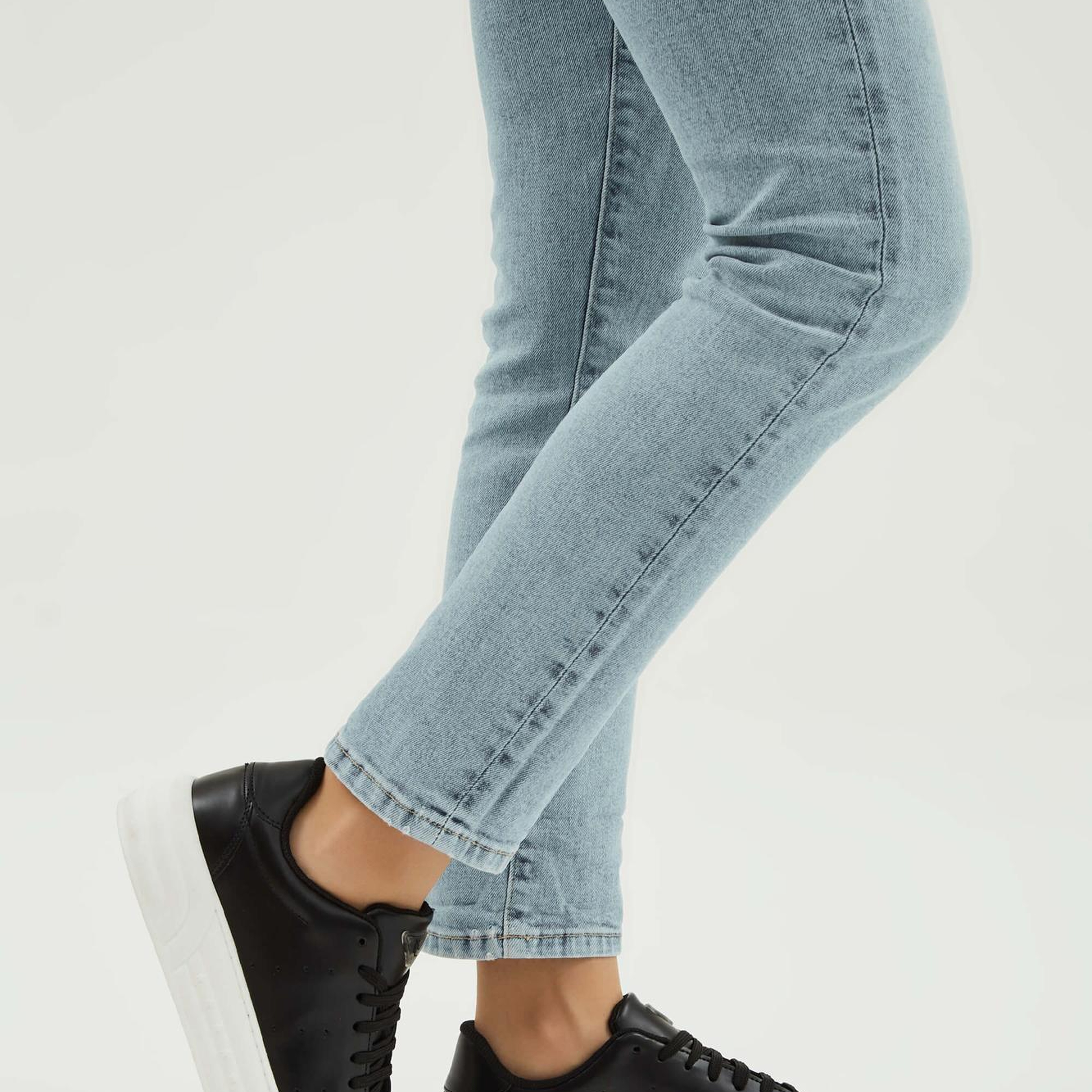 Tamer Tanca Kadın Vegan Siyah Sneakers & Spor Ayakkabı