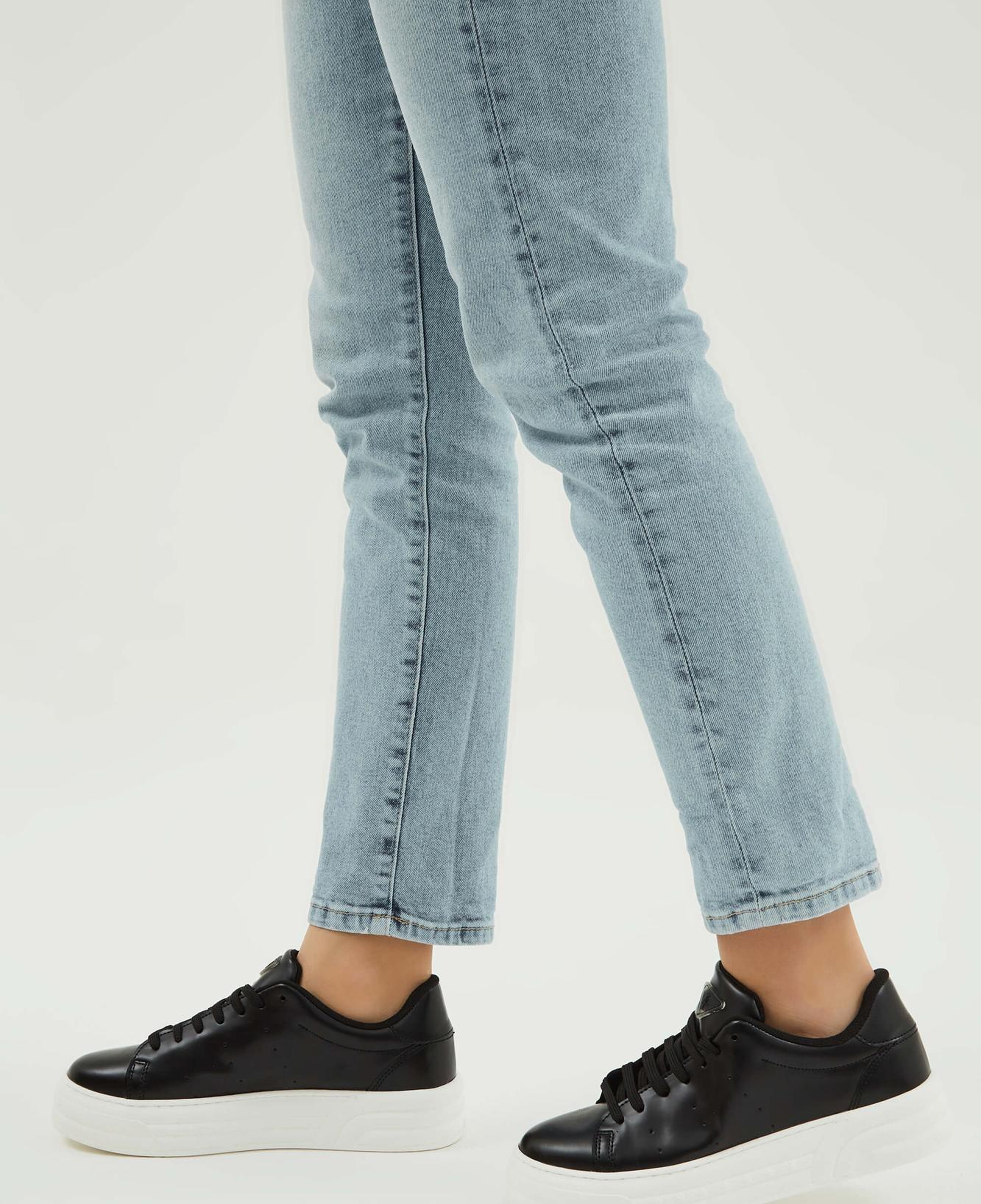 Tamer Tanca Kadın Vegan Siyah Sneakers & Spor Ayakkabı