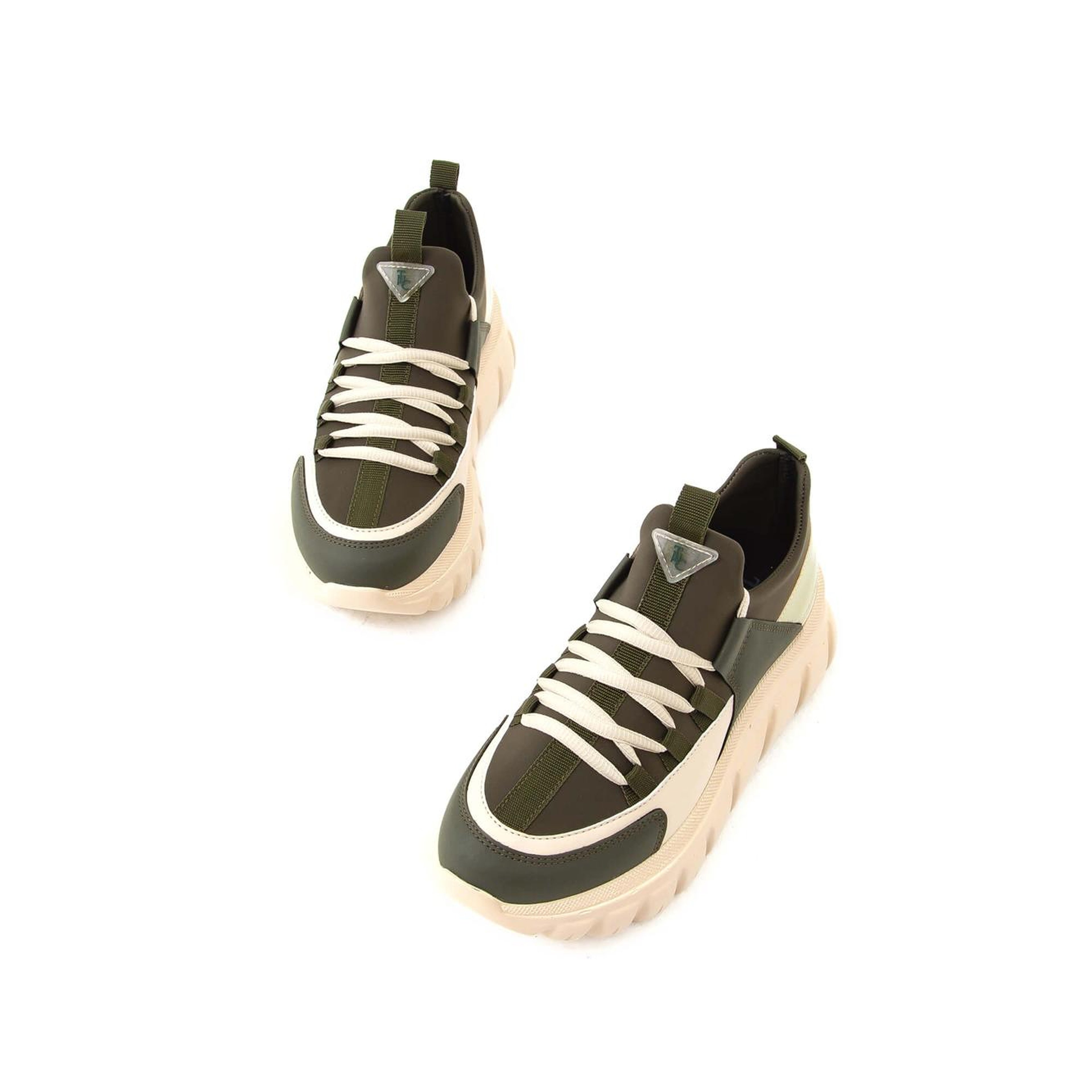 Tamer Tanca Kadın Vegan Haki Sneakers & Spor Ayakkabı