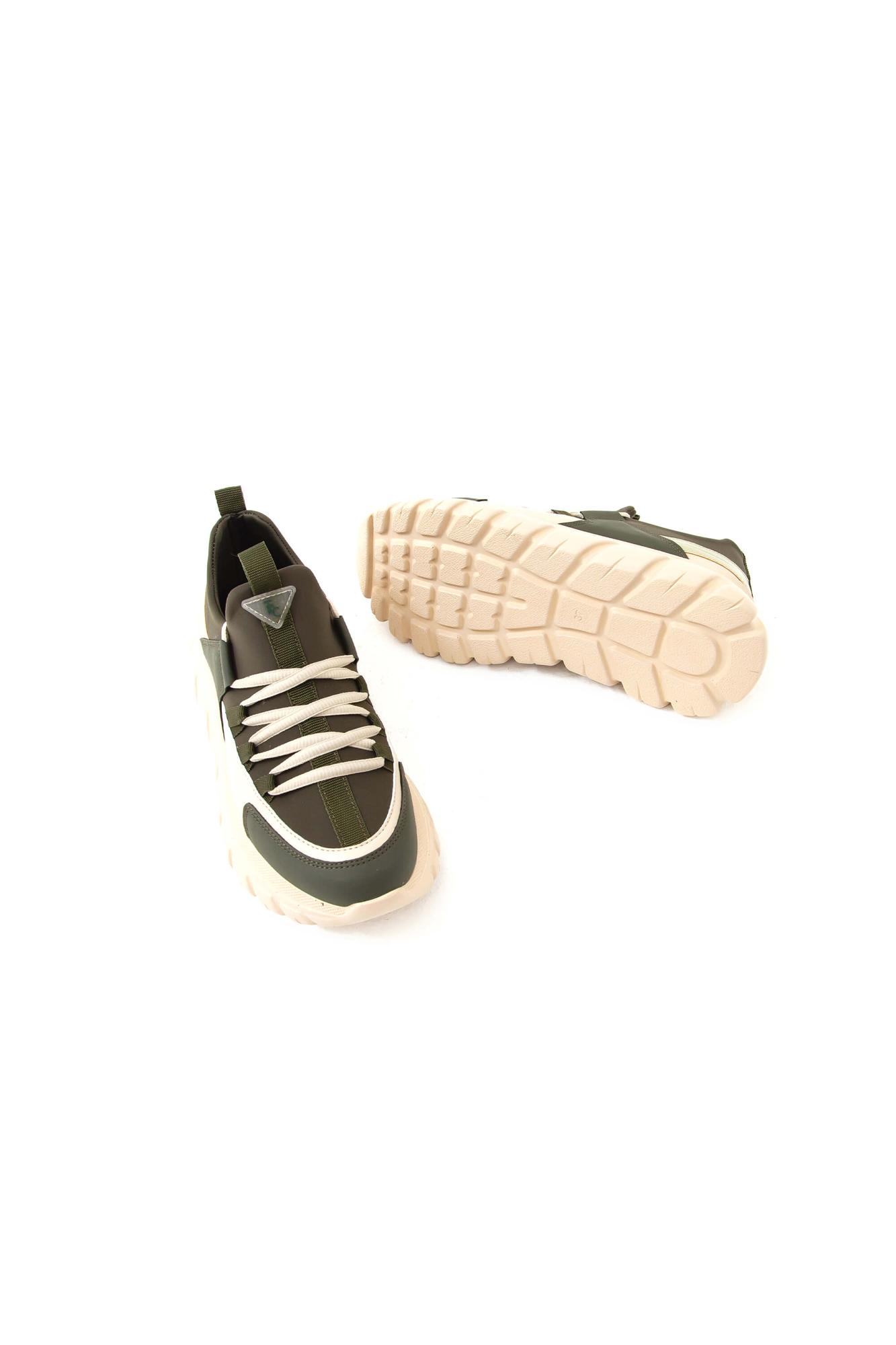 Tamer Tanca Kadın Vegan Haki Sneakers & Spor Ayakkabı