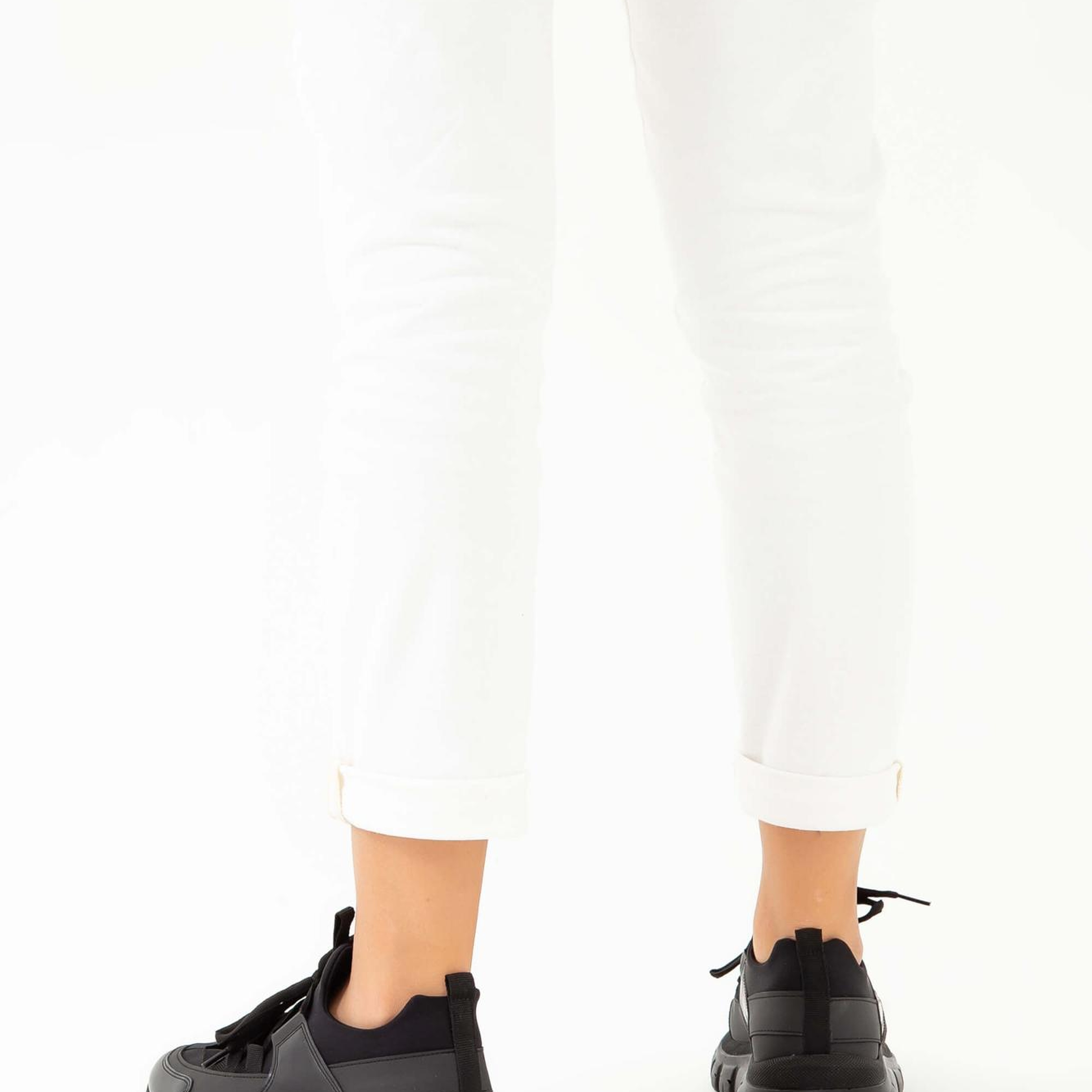 Tamer Tanca Kadın Vegan Siyah/Siyah Sneakers & Spor Ayakkabı