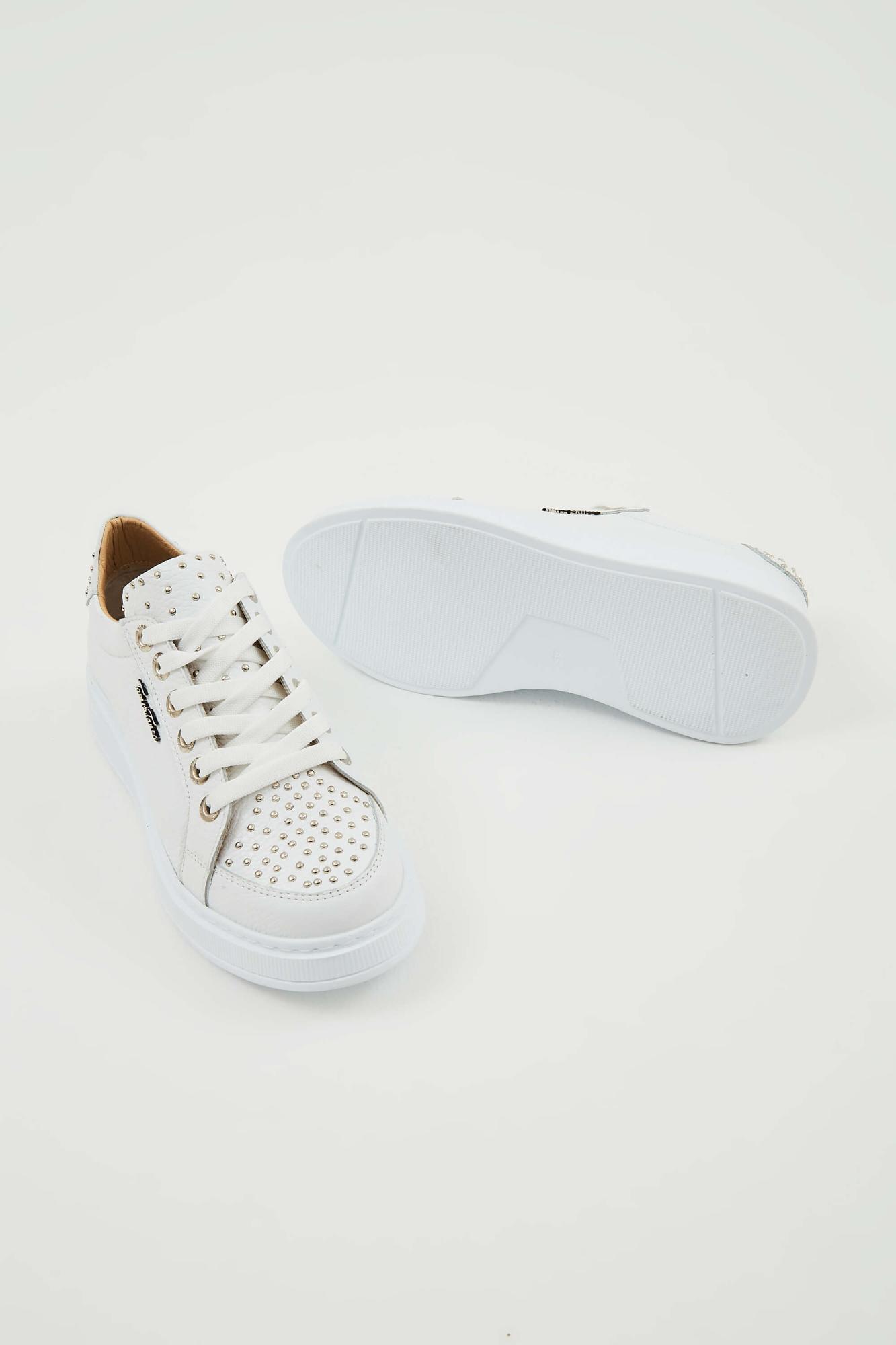 Tamer Tanca Kadın Hakiki Deri Beyaz Sneakers & Spor Ayakkabı