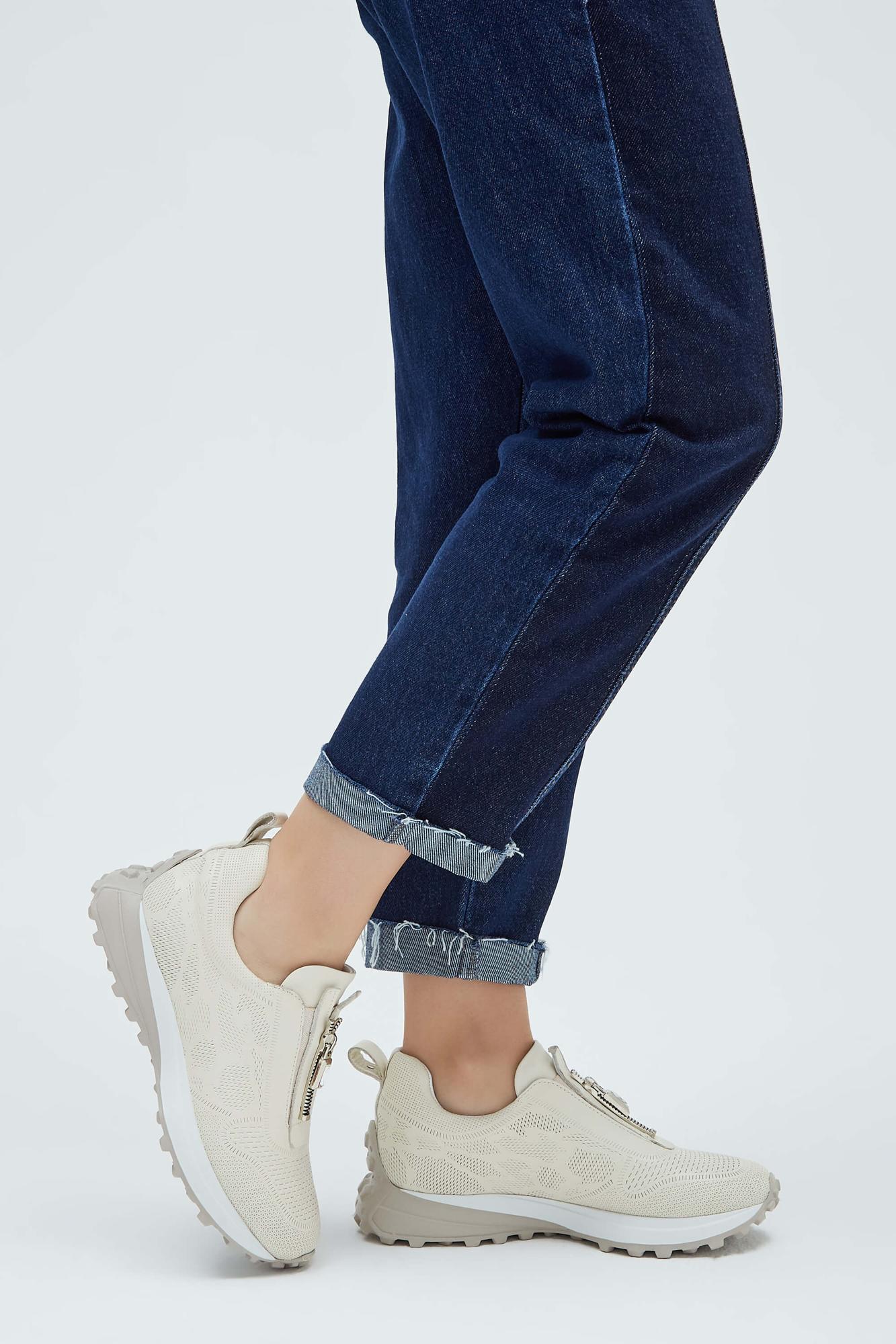 Tamer Tanca Kadın Hakiki Deri Bej Sneakers & Spor Ayakkabı