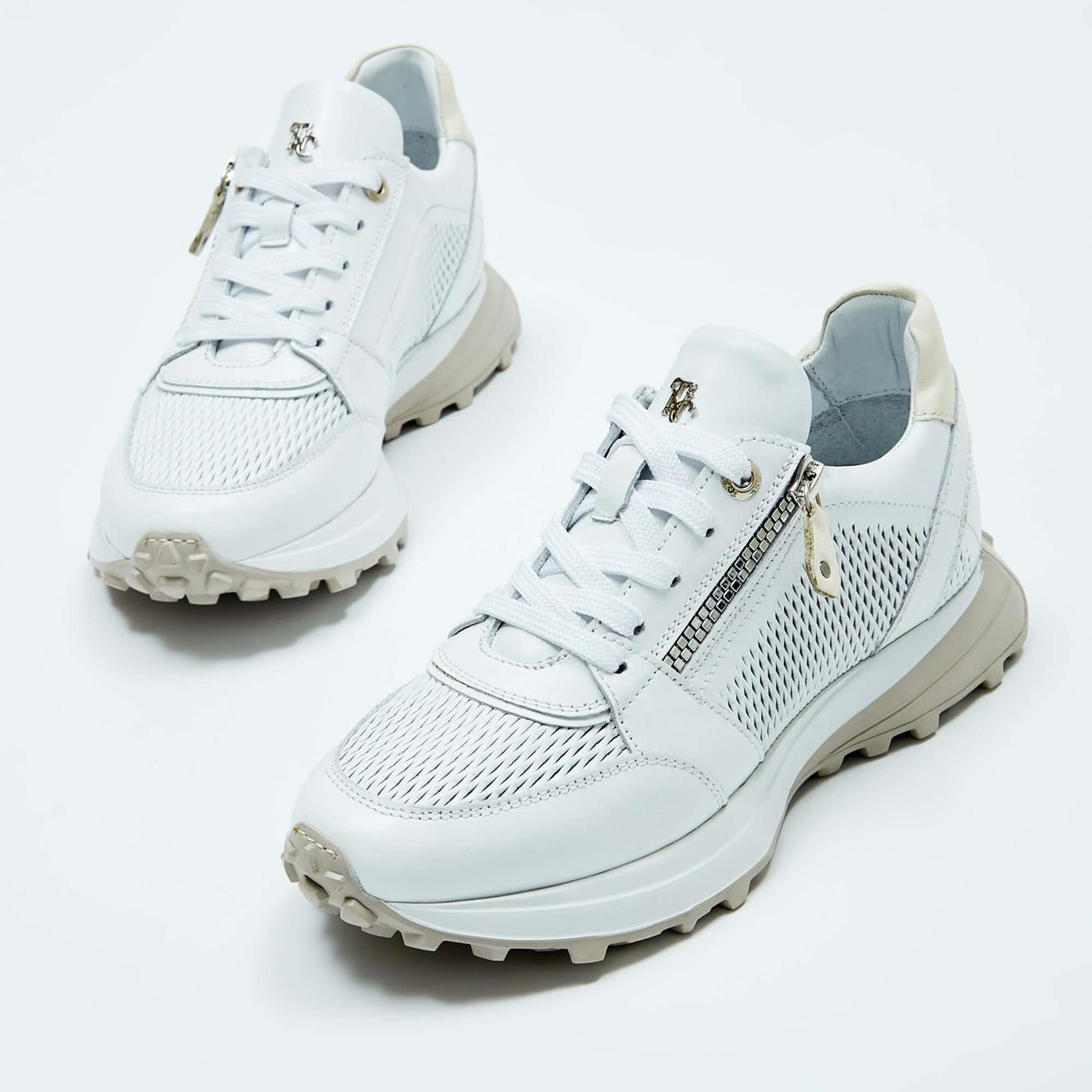 Tamer Tanca Kadın Hakiki Deri Beyaz Sneakers & Spor Ayakkabı