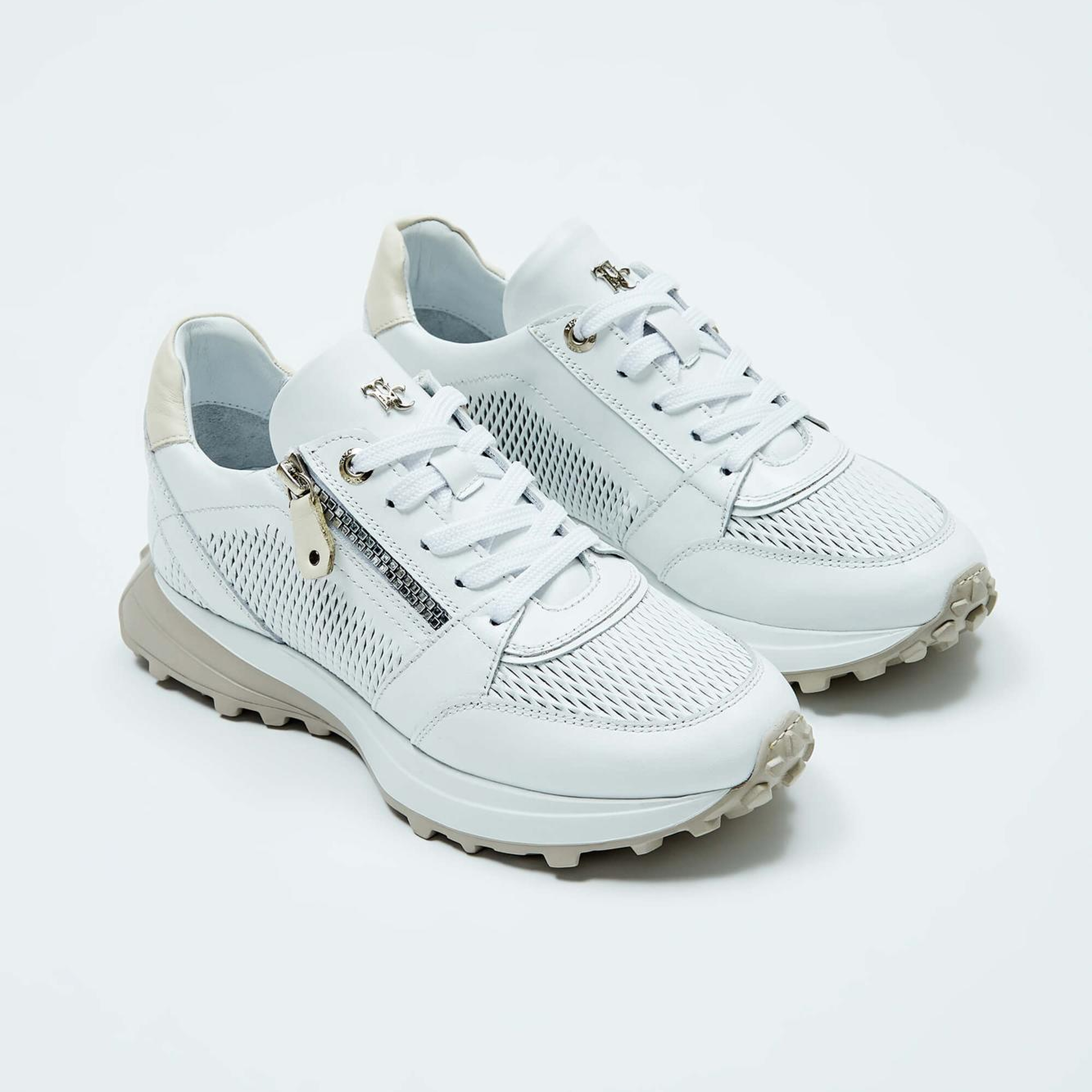 Tamer Tanca Kadın Hakiki Deri Beyaz Sneakers & Spor Ayakkabı