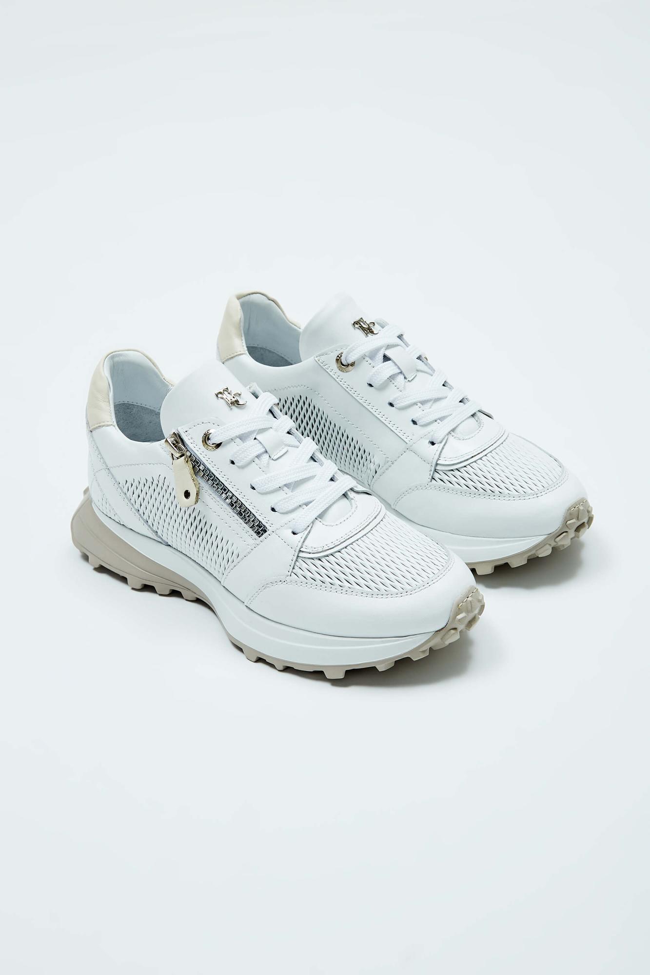 Tamer Tanca Kadın Hakiki Deri Beyaz Sneakers & Spor Ayakkabı