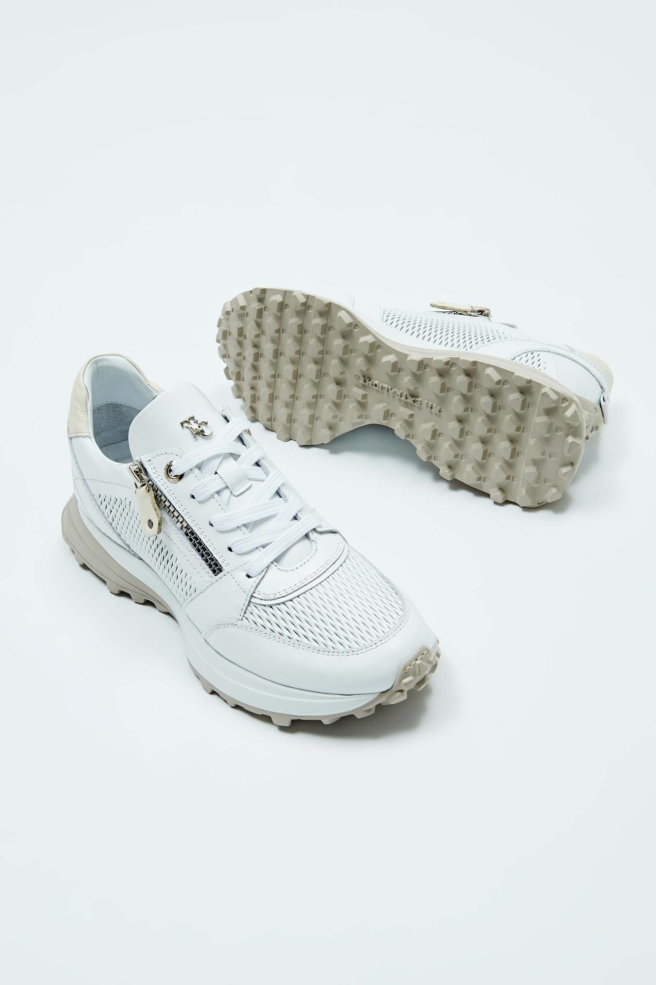 Tamer Tanca Kadın Hakiki Deri Beyaz Sneakers & Spor Ayakkabı