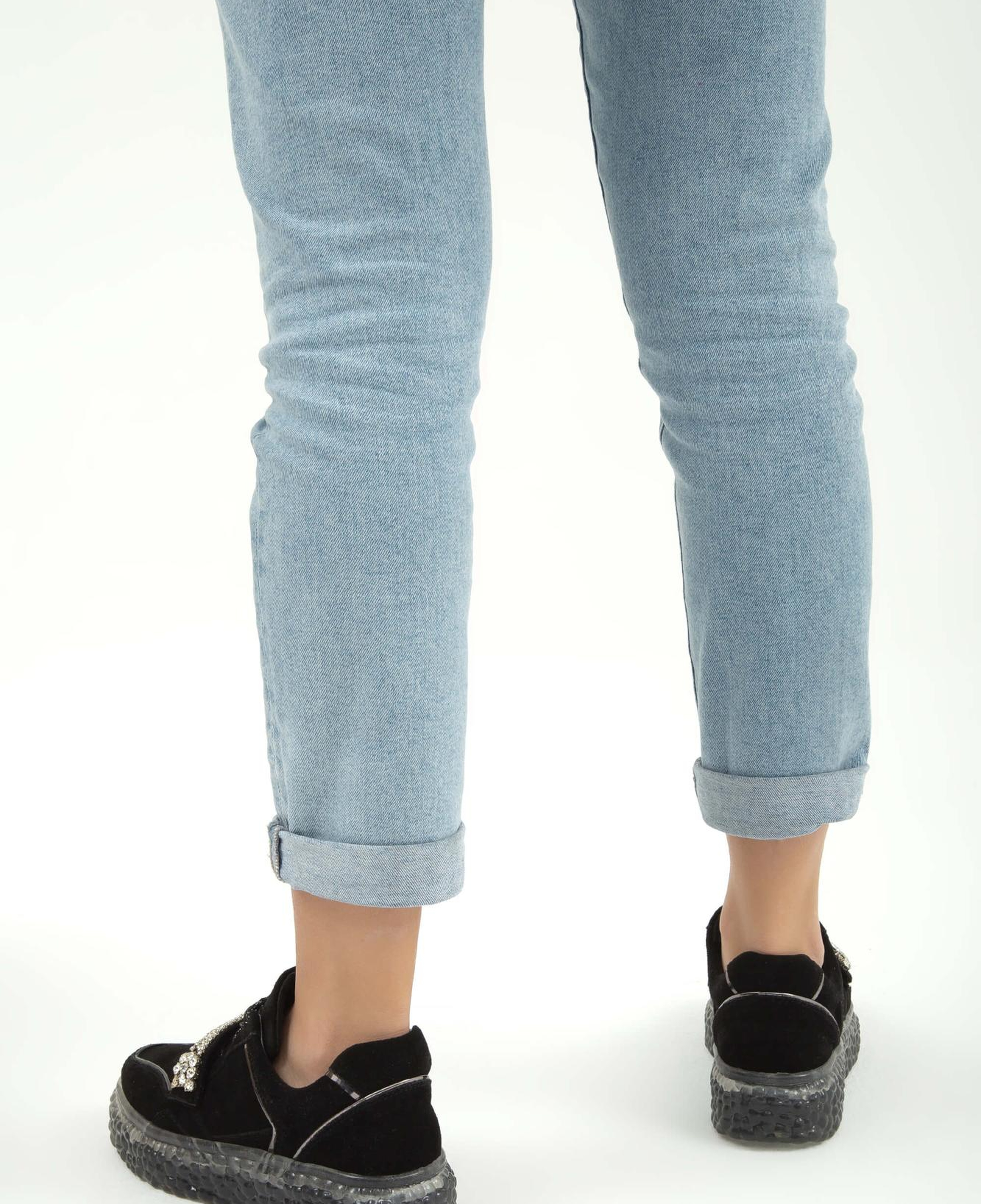 Tamer Tanca Kadın Hakiki Deri Siyah Süet Sneakers & Spor Ayakkabı