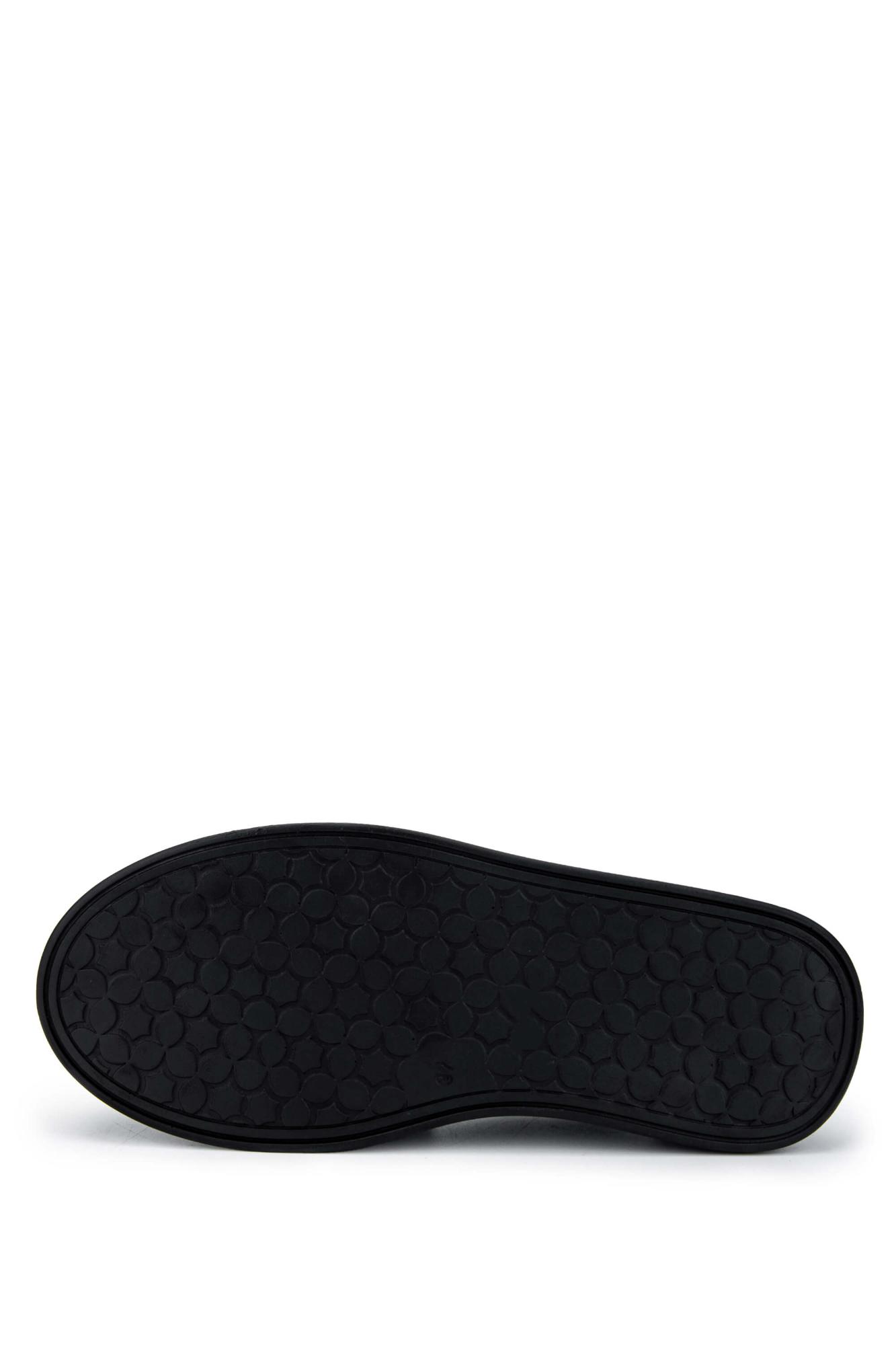 Tamer Tanca Kadın Hakiki Deri Siyah Sneakers & Spor Ayakkabı