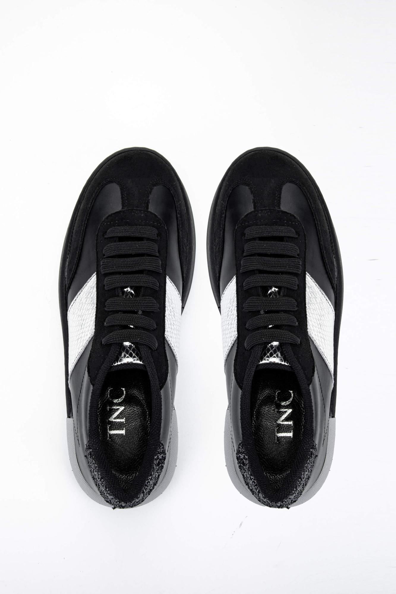 Tamer Tanca Kadın Hakiki Deri Siyah Sneakers & Spor Ayakkabı