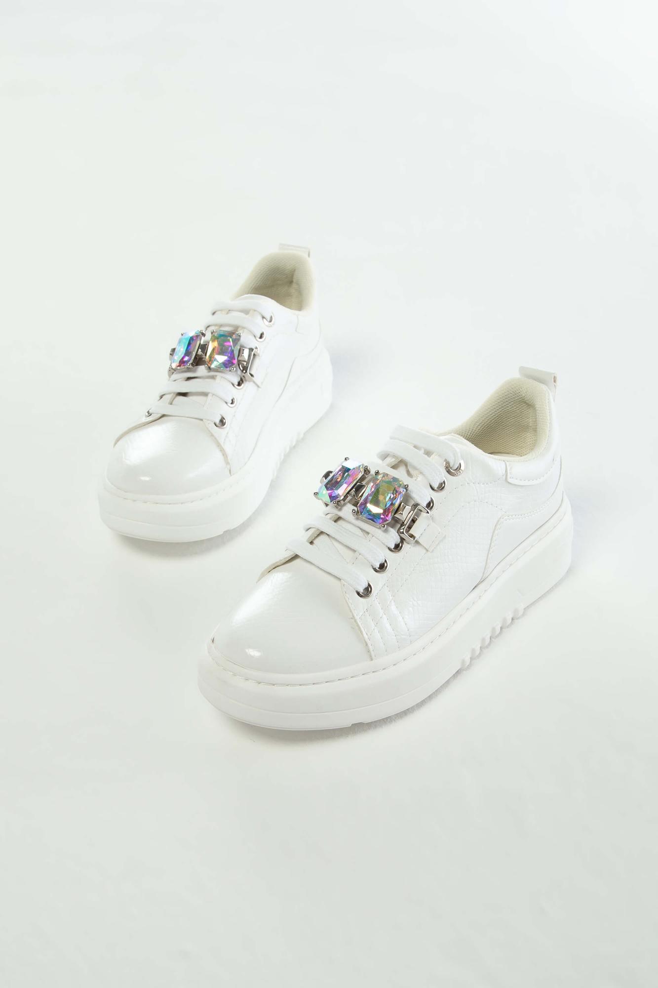 Tamer Tanca Kadın Vegan Beyaz Sneakers & Spor Ayakkabı