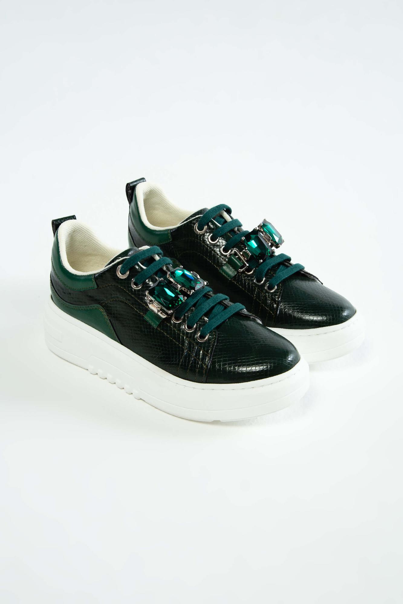 Tamer Tanca Kadın Vegan Yeşil Sneakers & Spor Ayakkabı