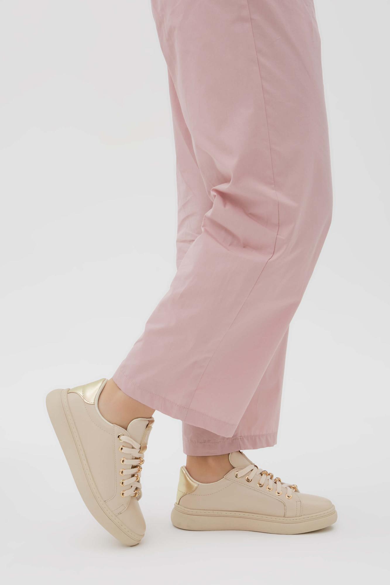 Tamer Tanca Kadın Vegan Bej Sneakers & Spor Ayakkabı