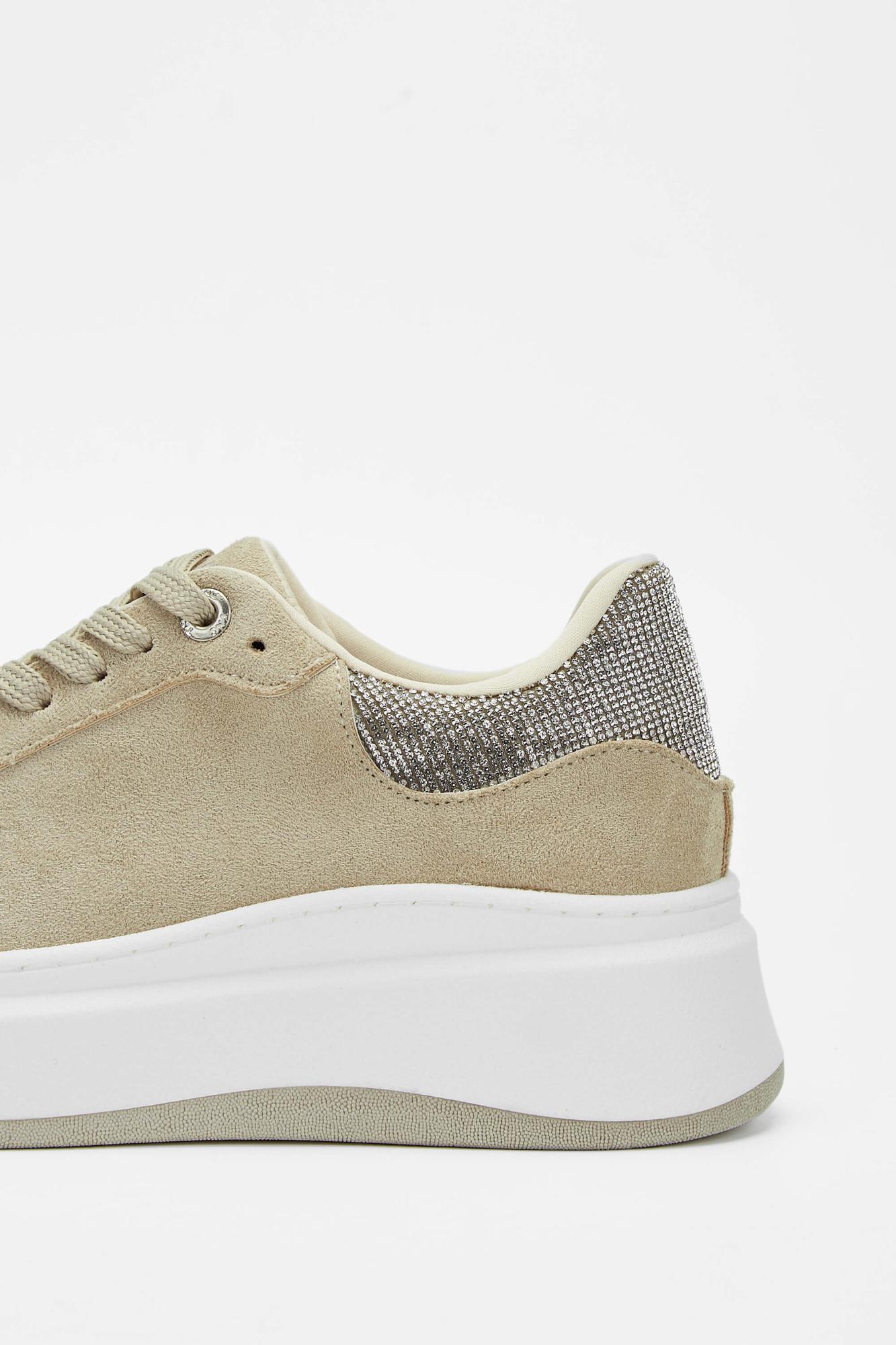 Tamer Tanca Kadın Vegan Bej Sneakers & Spor Ayakkabı