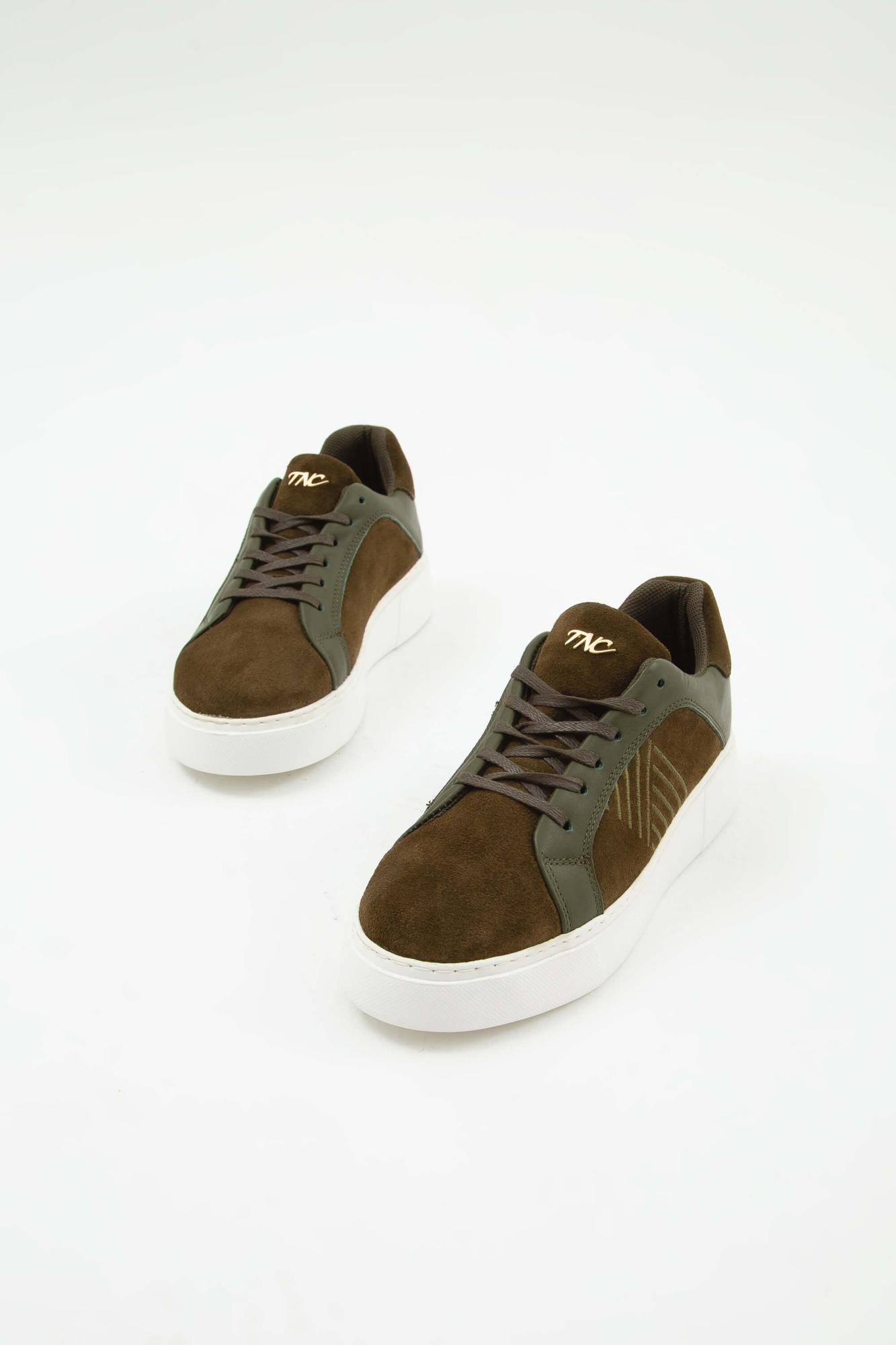 Tamer Tanca Kadın Vegan Haki Sneakers & Spor Ayakkabı