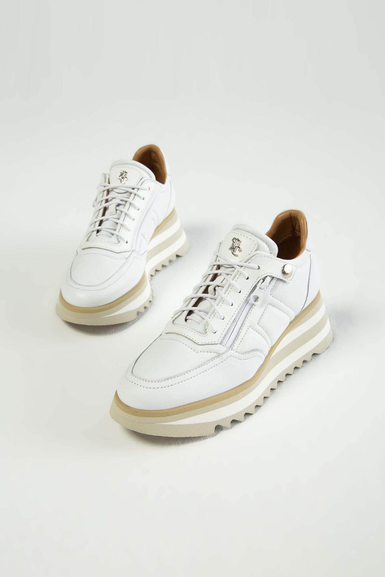 Tamer Tanca Kadın Hakiki Deri Beyaz Sneakers & Spor Ayakkabı