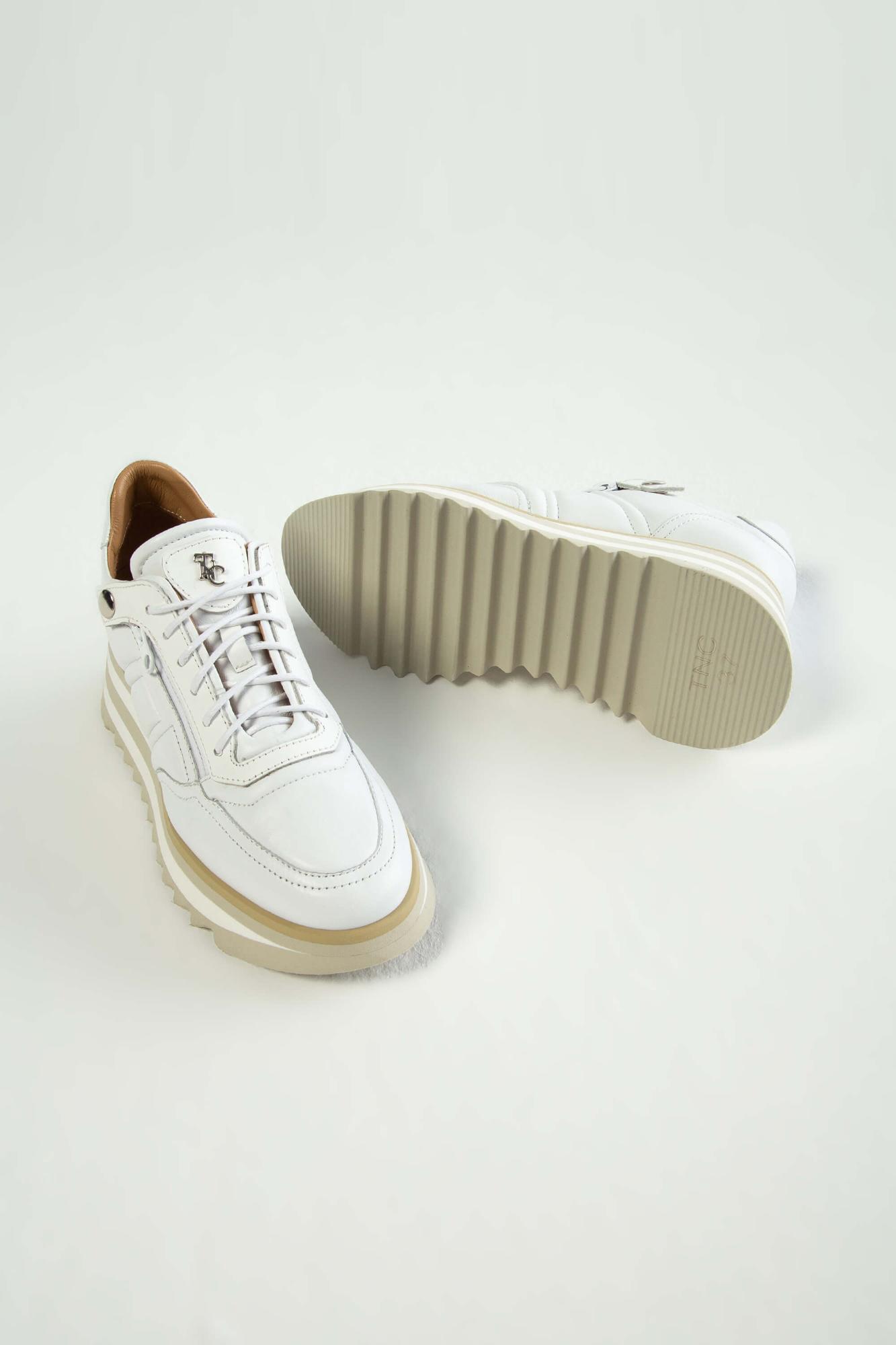 Tamer Tanca Kadın Hakiki Deri Beyaz Sneakers & Spor Ayakkabı