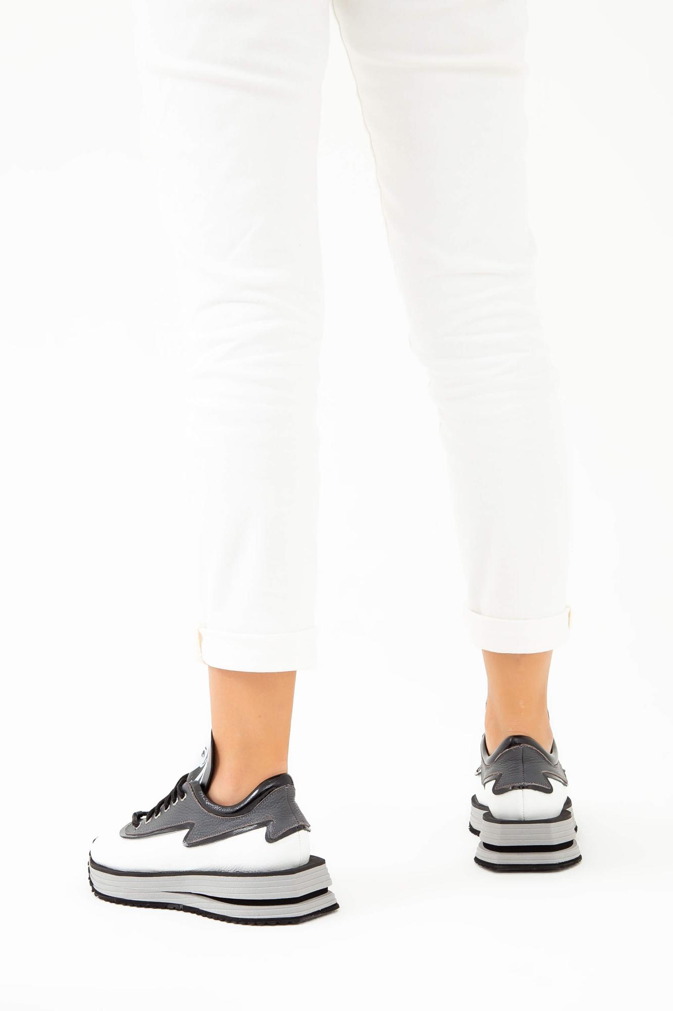 Tamer Tanca Kadın Hakiki Deri Beyaz Sneakers & Spor Ayakkabı