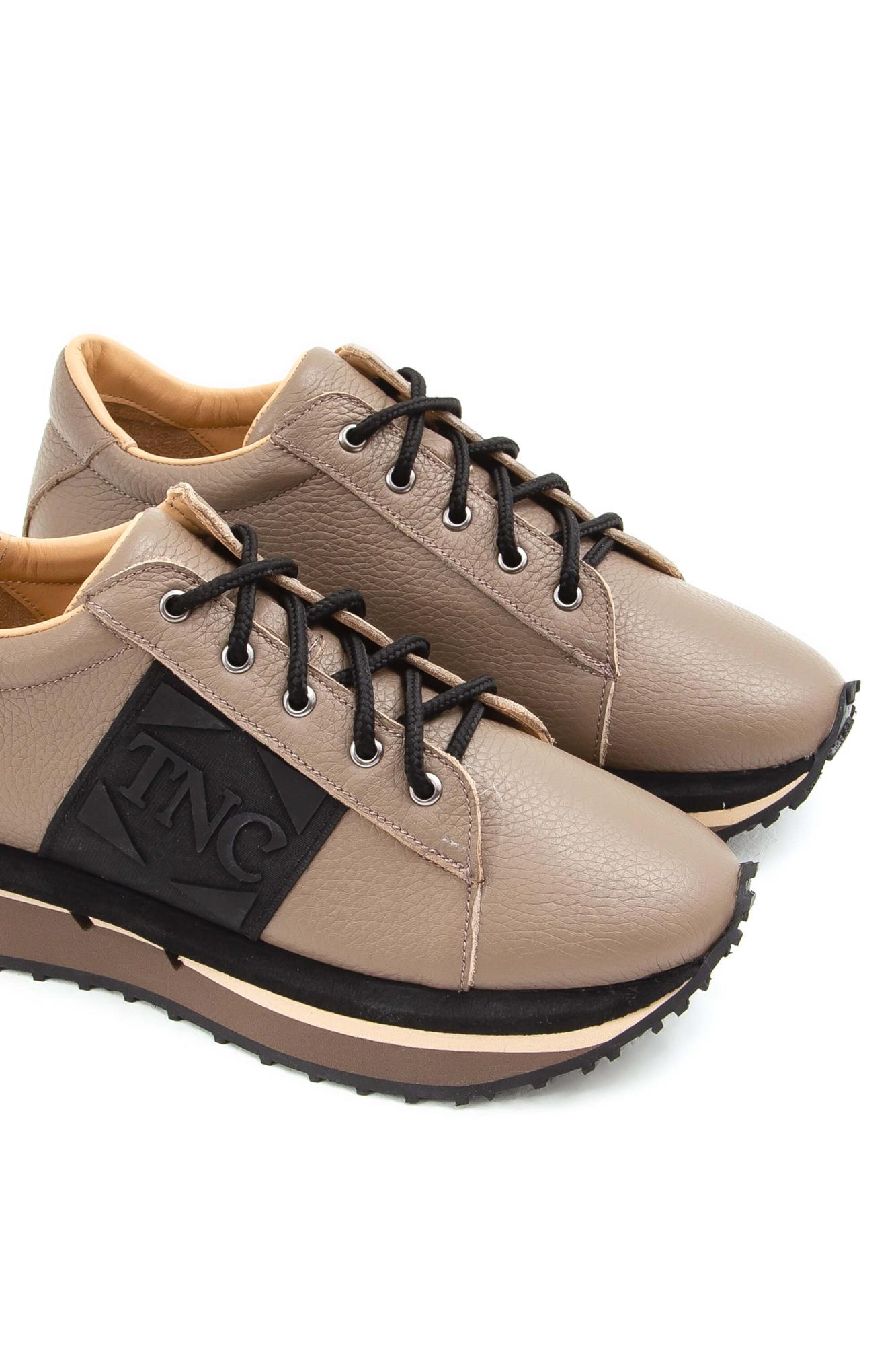 Tamer Tanca Kadın Hakiki Deri Vizon Sneakers & Spor Ayakkabı