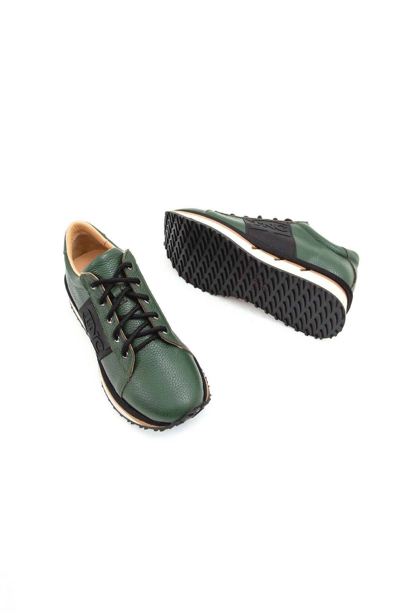 Tamer Tanca Kadın Hakiki Deri Yeşil Sneakers & Spor Ayakkabı