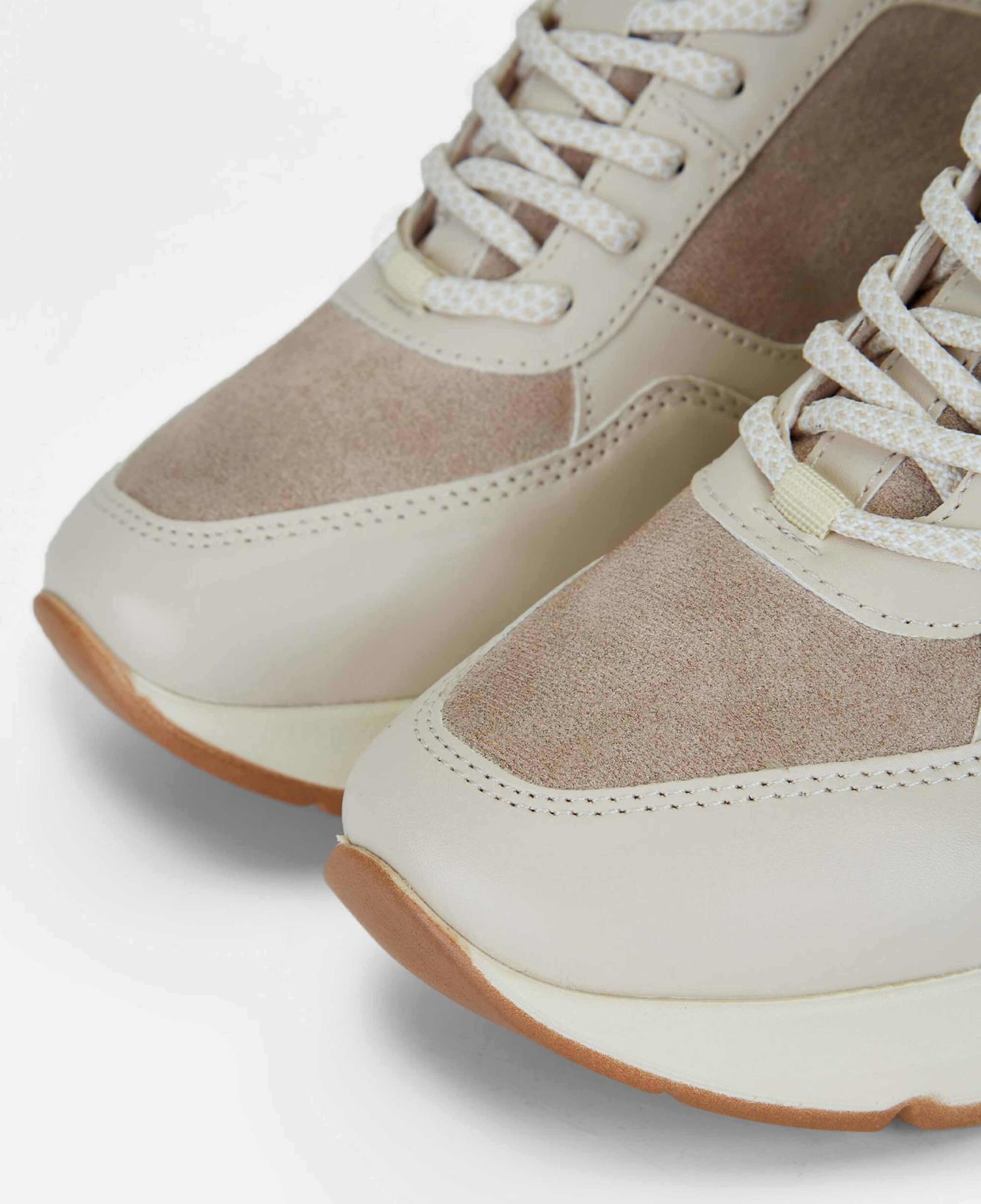 Tamer Tanca Kadın Vegan Bej Sneakers & Spor Ayakkabı