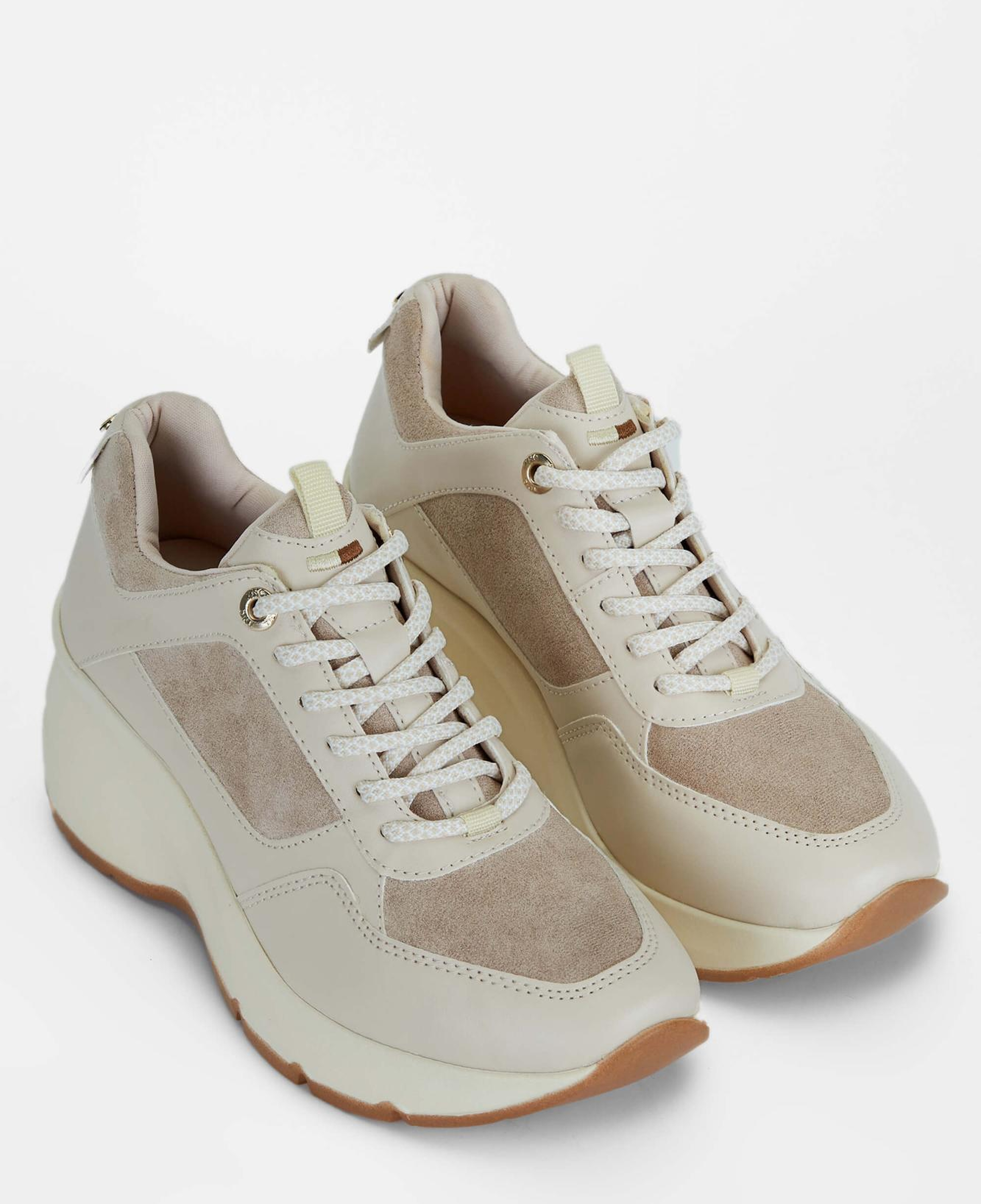 Tamer Tanca Kadın Vegan Bej Sneakers & Spor Ayakkabı