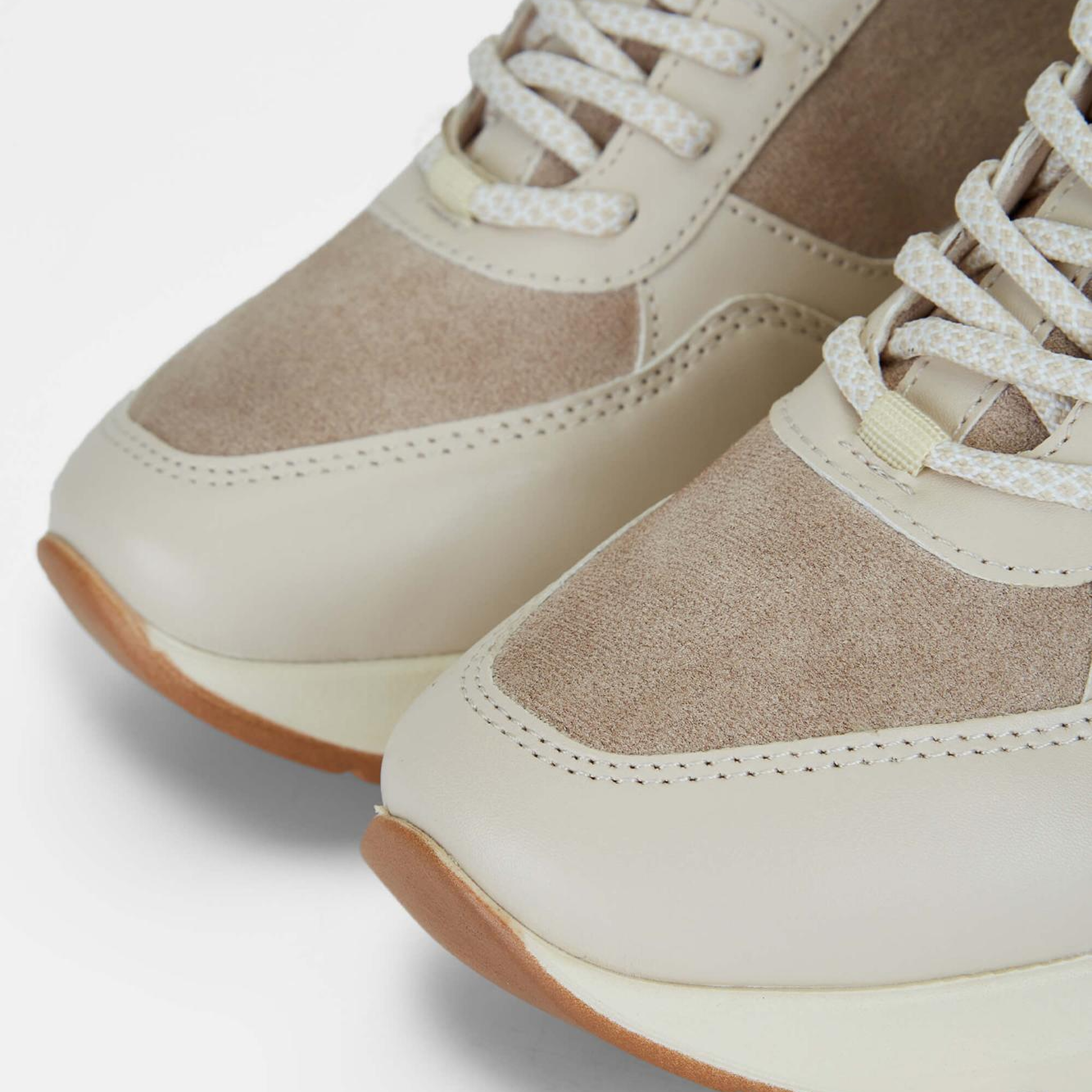 Tamer Tanca Kadın Vegan Bej Sneakers & Spor Ayakkabı