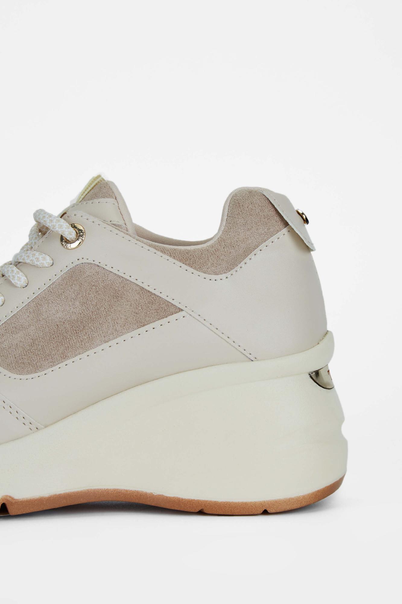 Tamer Tanca Kadın Vegan Bej Sneakers & Spor Ayakkabı