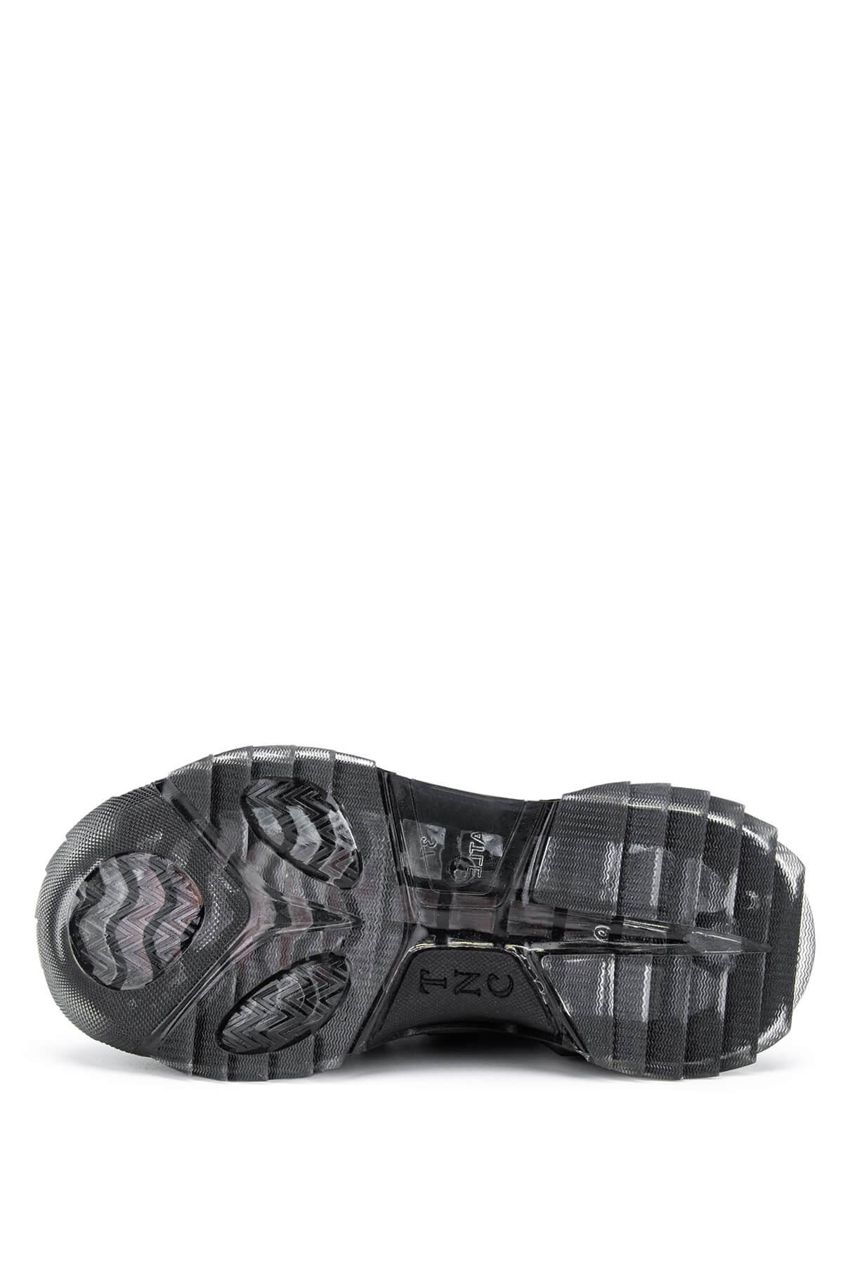 Tamer Tanca Kadın Vegan Siyah/Siyah Sneakers & Spor Bot