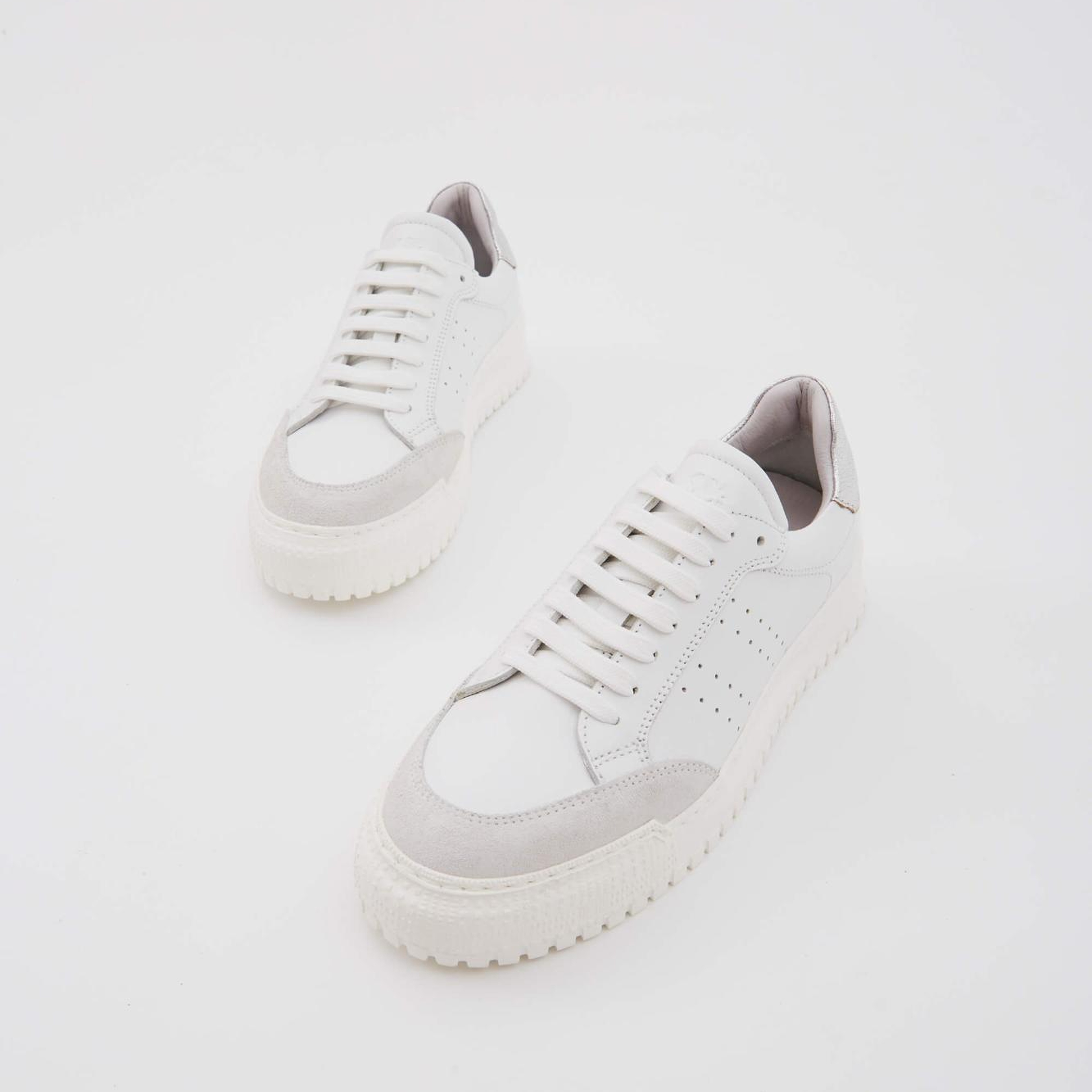 Tamer Tanca Kadın Hakiki Deri Beyaz Sneakers & Spor Ayakkabı