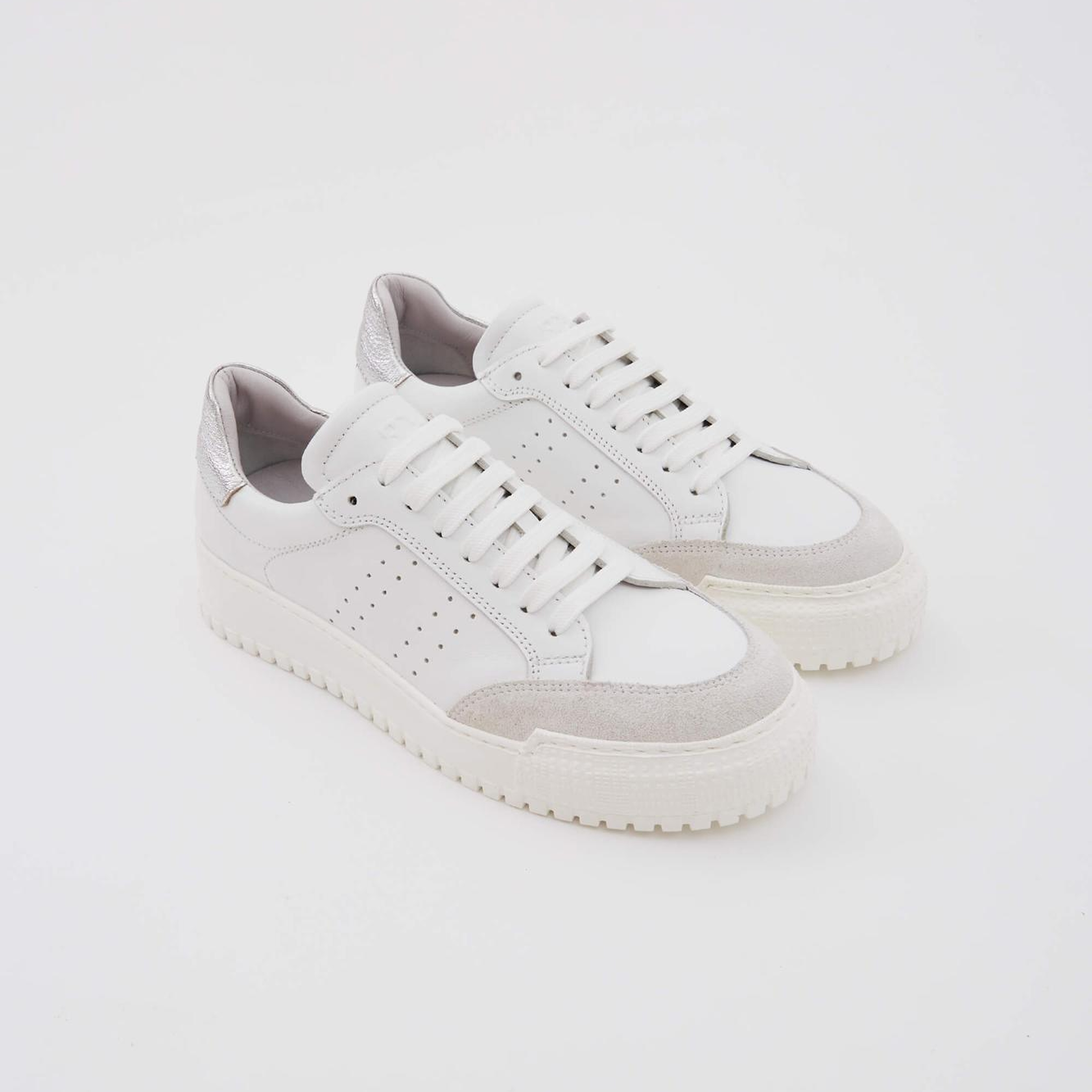 Tamer Tanca Kadın Hakiki Deri Beyaz Sneakers & Spor Ayakkabı