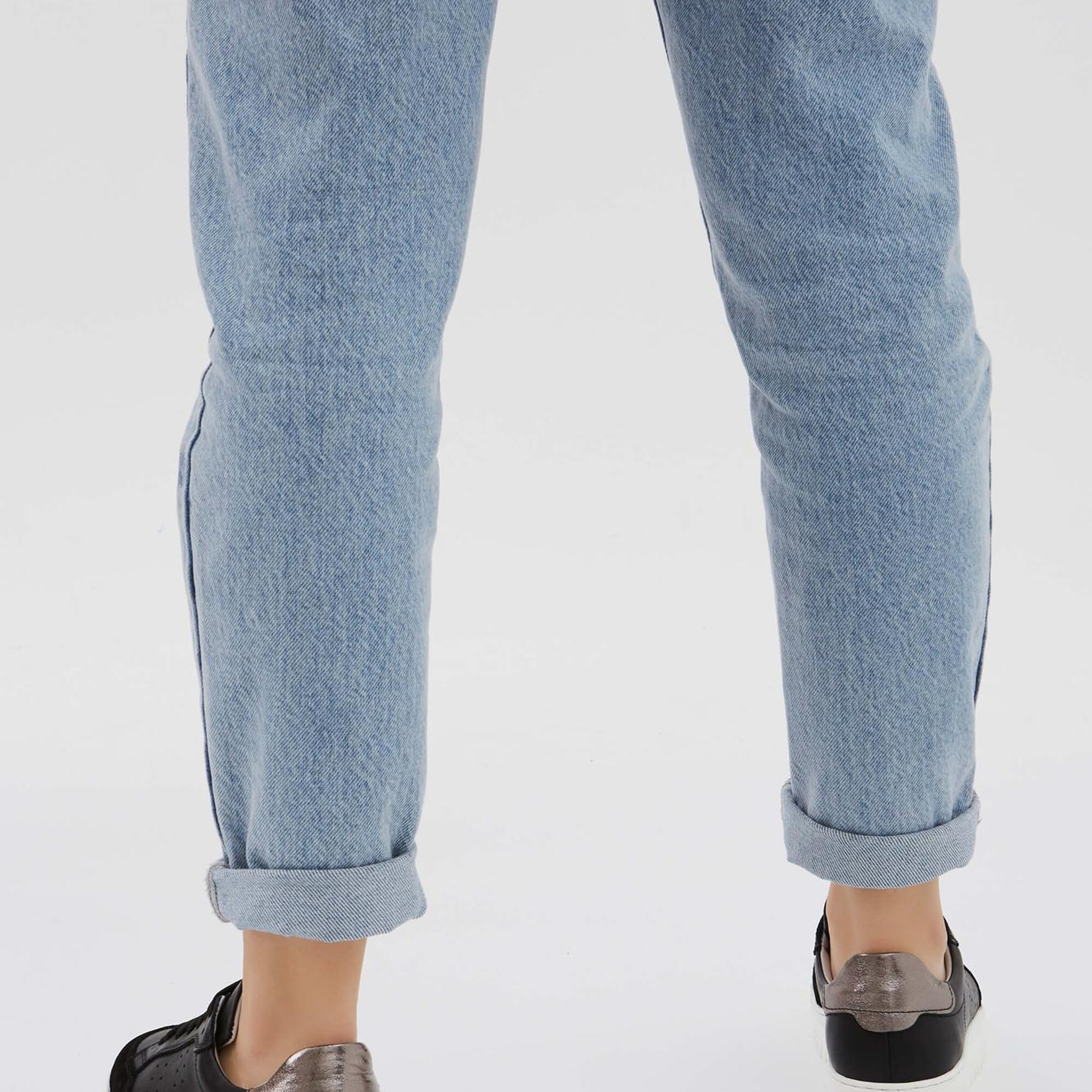 Tamer Tanca Kadın Hakiki Deri Siyah Sneakers & Spor Ayakkabı