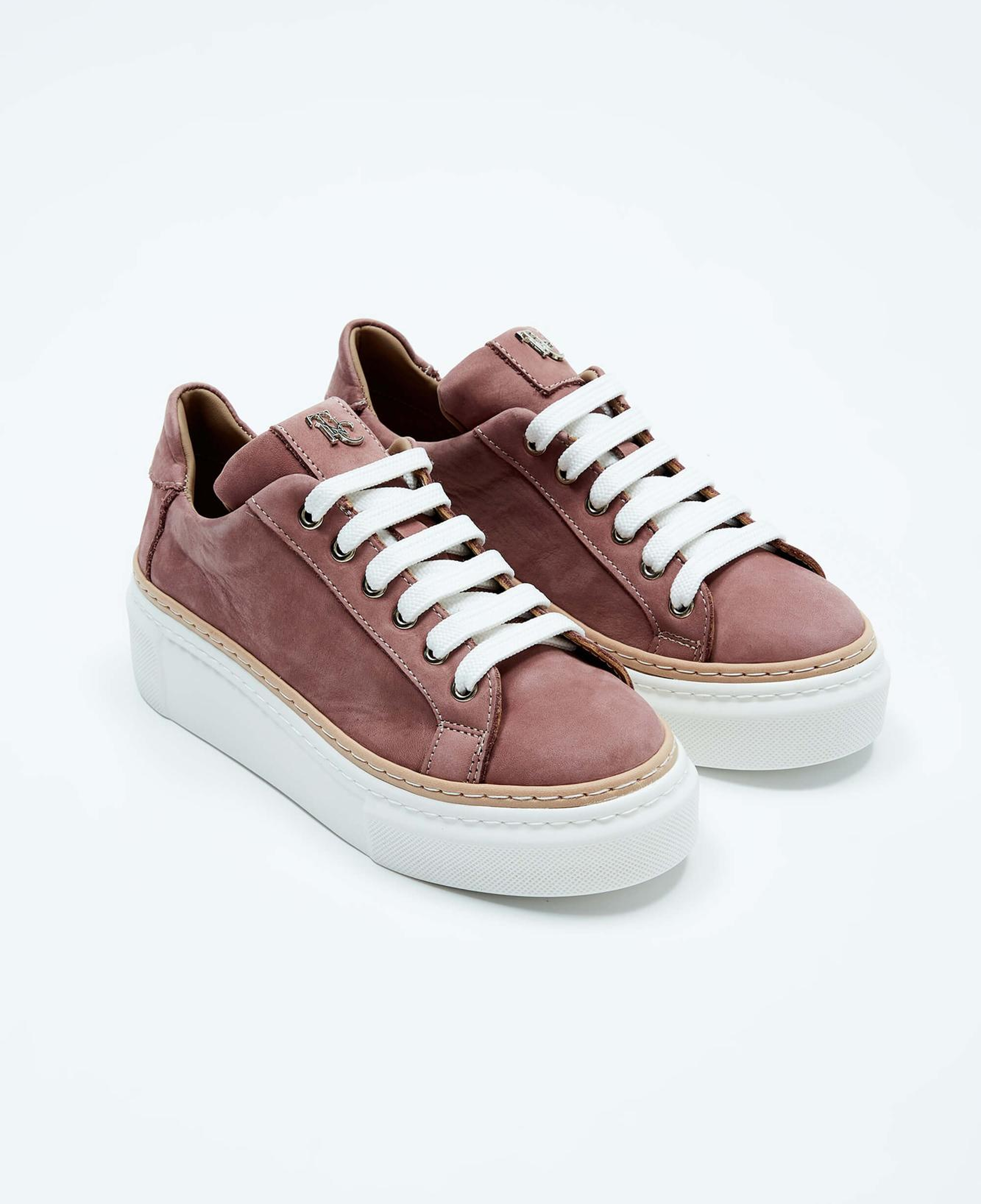 Tamer Tanca Kadın Hakiki Deri Gül Kurusu Nubuk Sneakers & Spor Ayakkabı