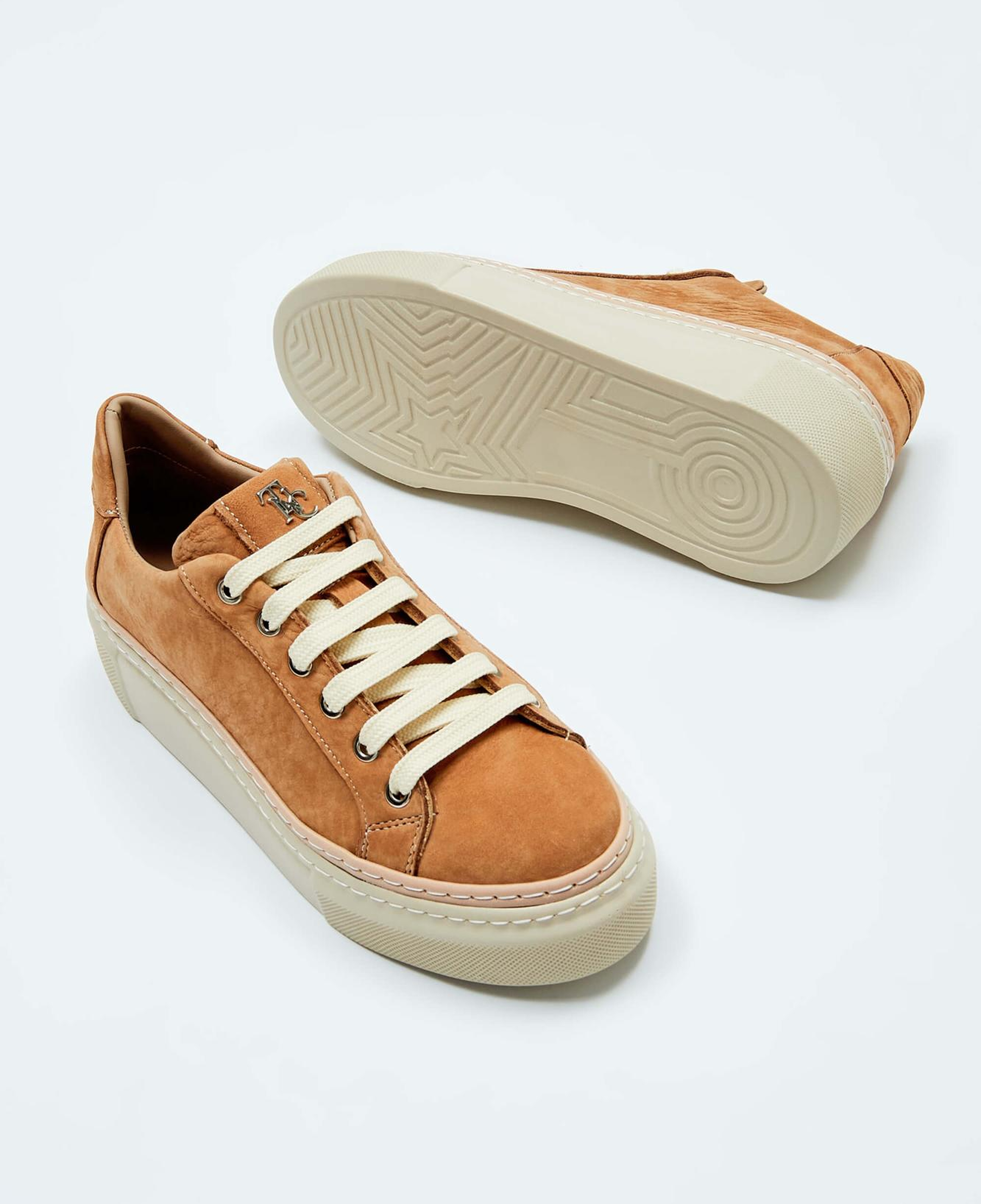 Tamer Tanca Kadın Hakiki Deri Taba Sneakers & Spor Ayakkabı