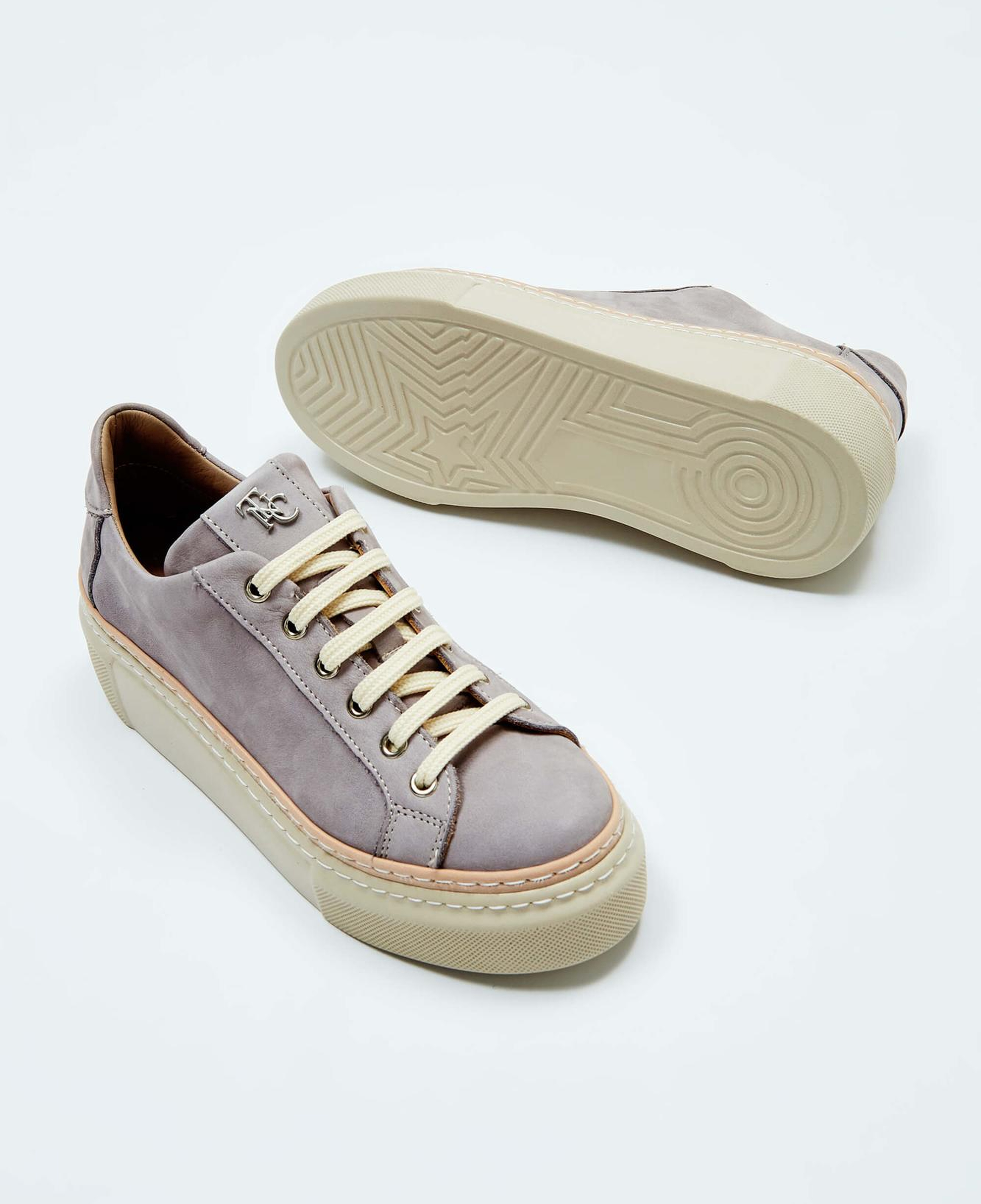 Tamer Tanca Kadın Hakiki Deri Vizon Nubuk Sneakers & Spor Ayakkabı