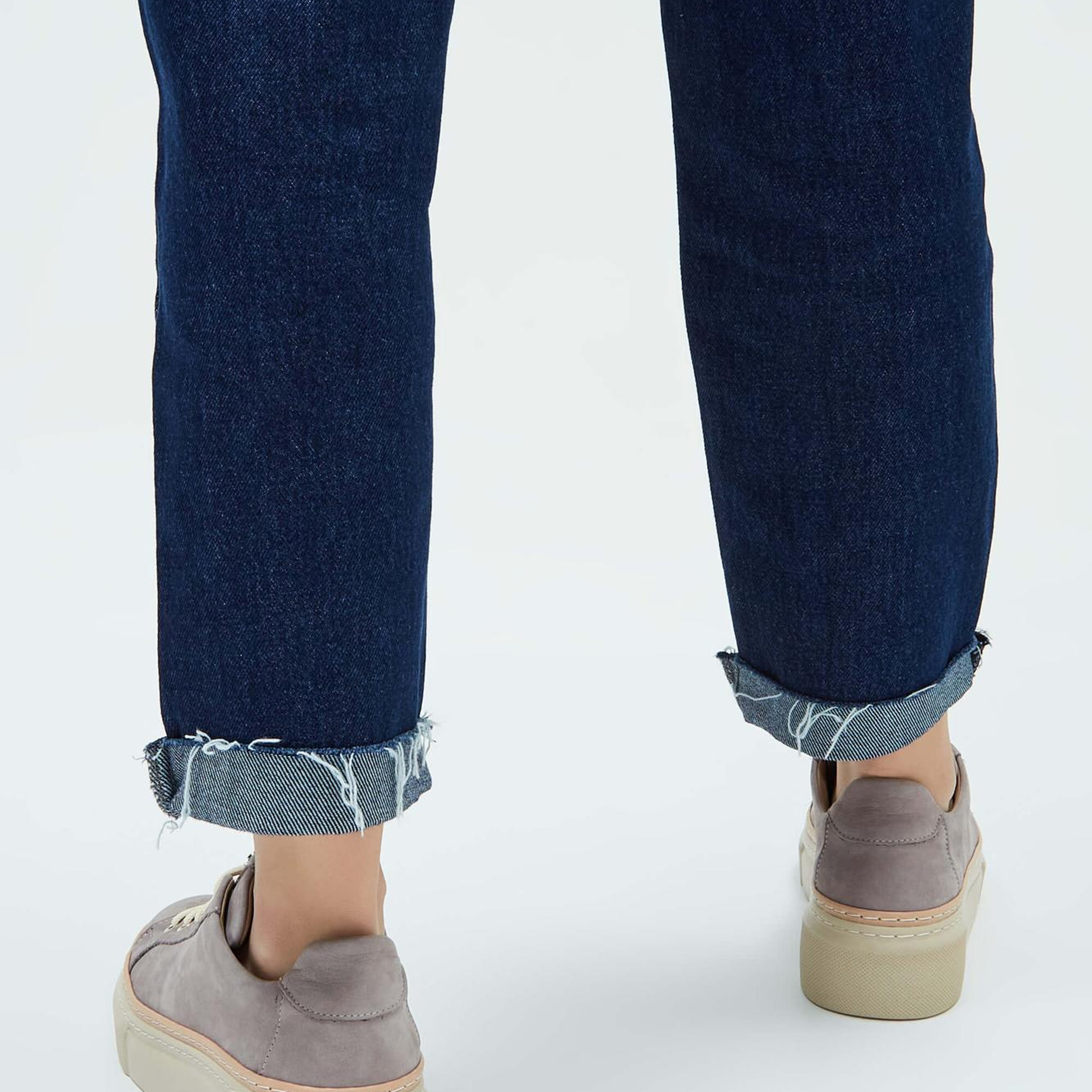 Tamer Tanca Kadın Hakiki Deri Vizon Nubuk Sneakers & Spor Ayakkabı