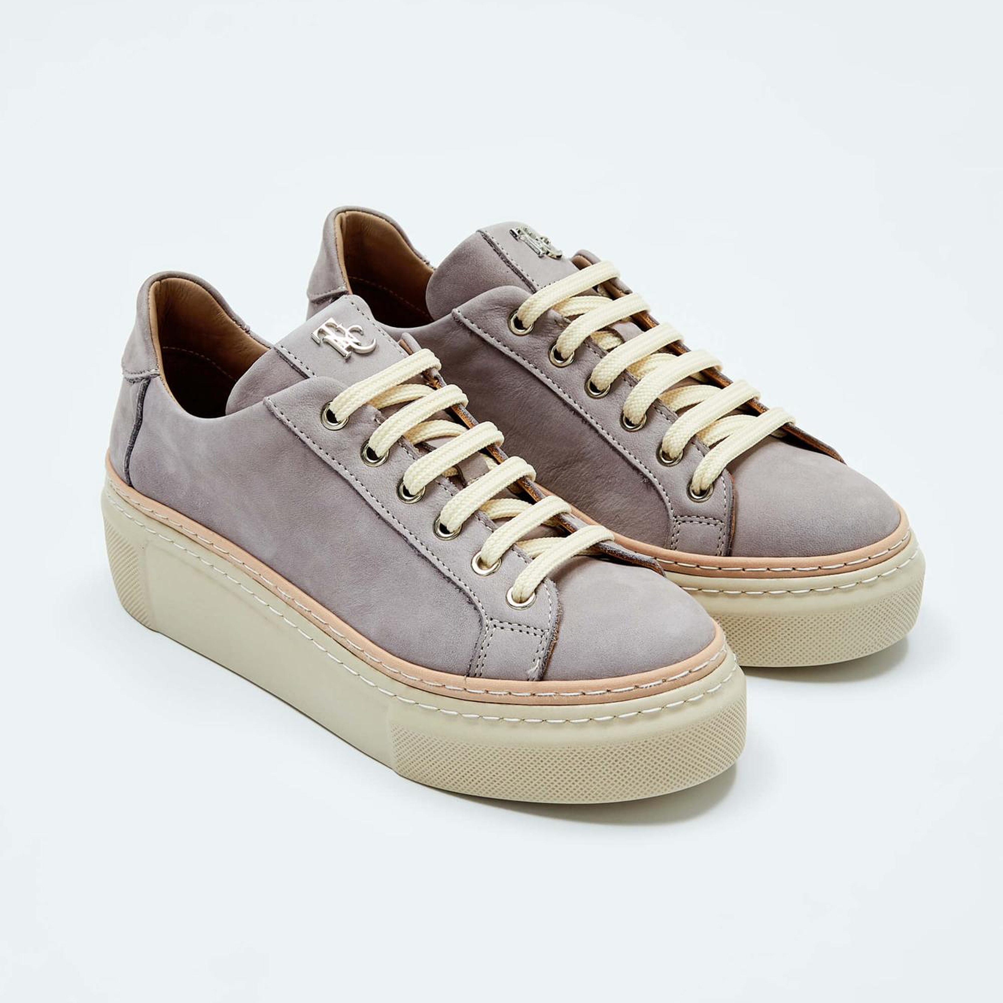 Tamer Tanca Kadın Hakiki Deri Vizon Nubuk Sneakers & Spor Ayakkabı