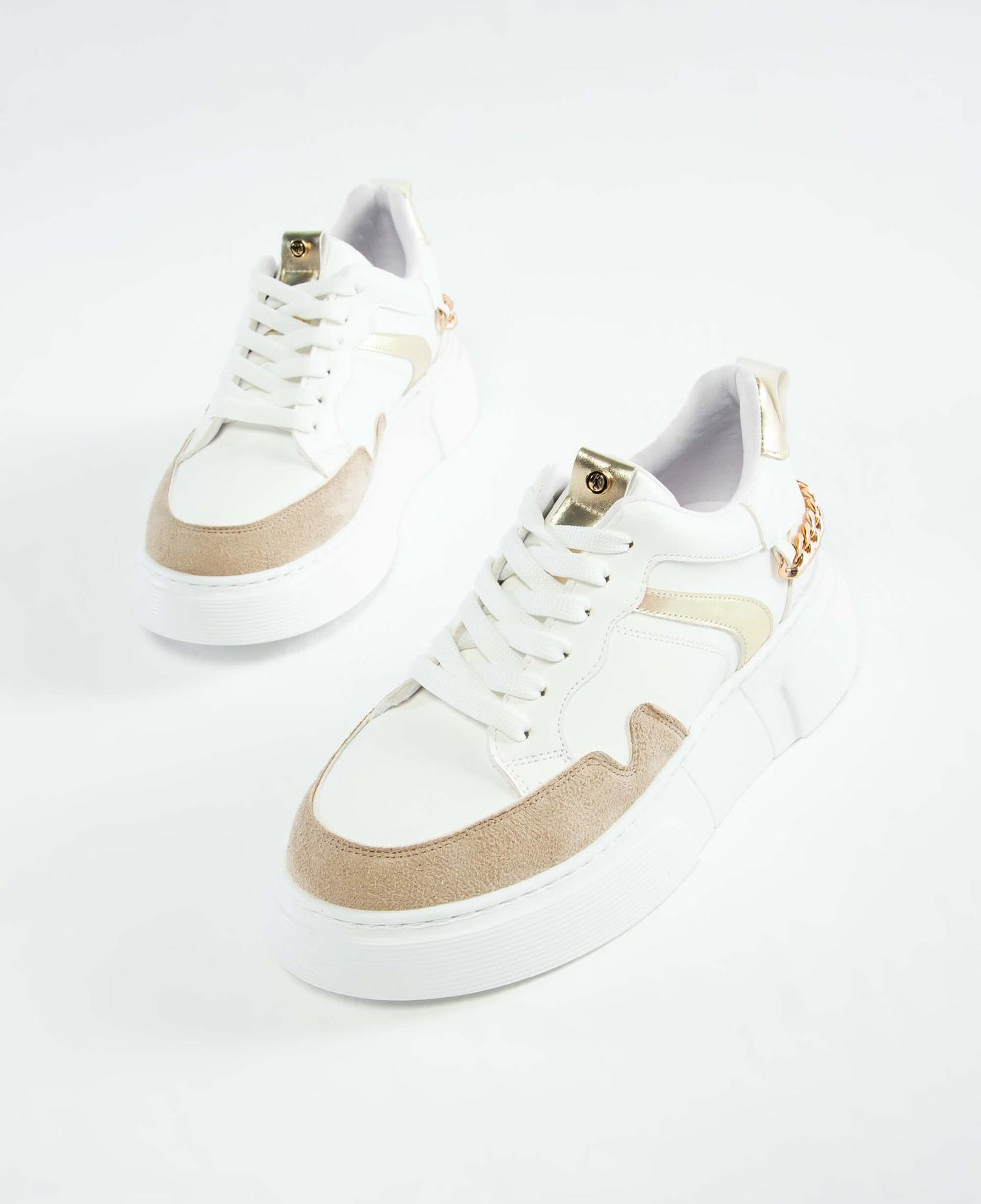 Tamer Tanca Kadın Vegan Beyaz Sneakers & Spor Ayakkabı