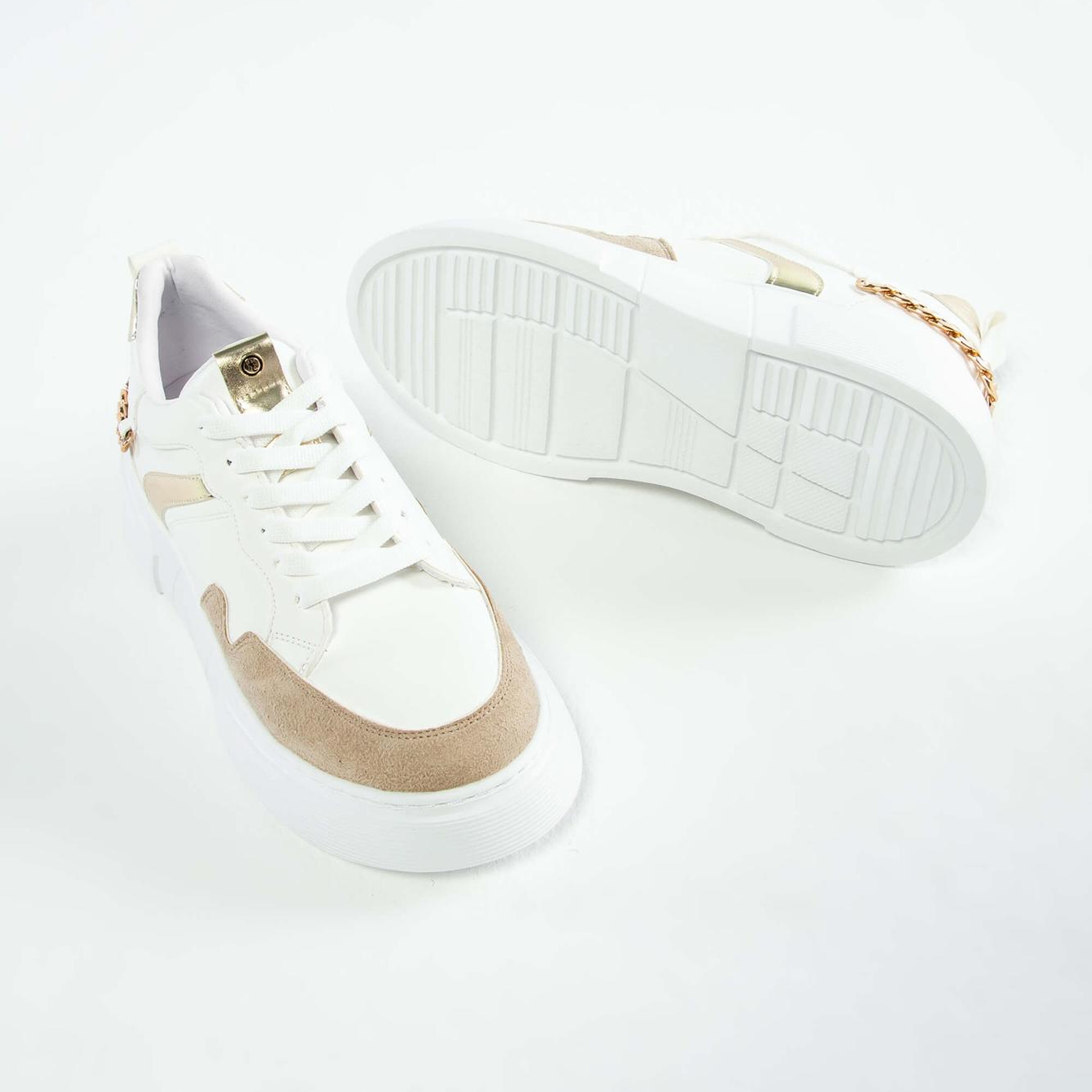 Tamer Tanca Kadın Vegan Beyaz Sneakers & Spor Ayakkabı