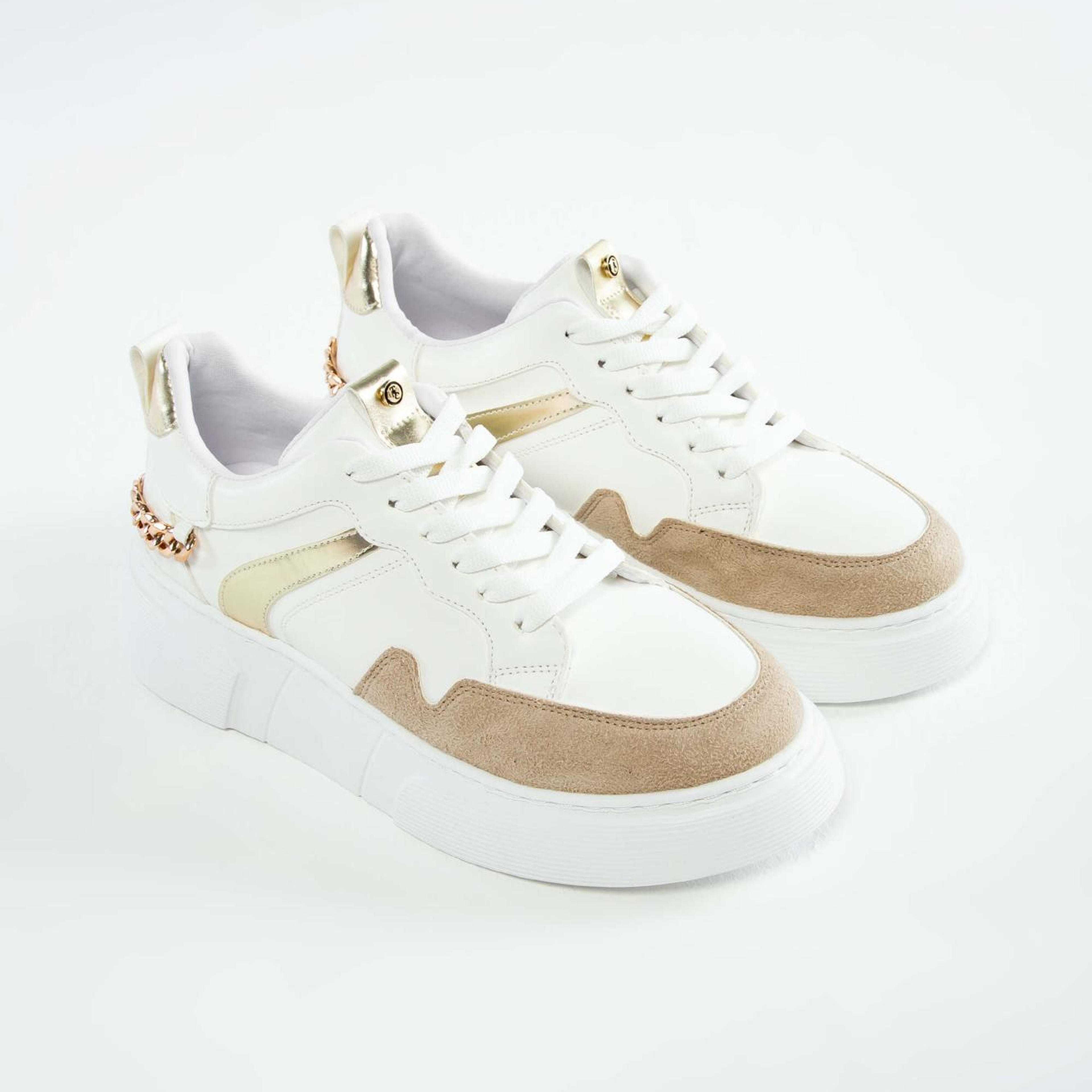 Tamer Tanca Kadın Vegan Beyaz Sneakers & Spor Ayakkabı