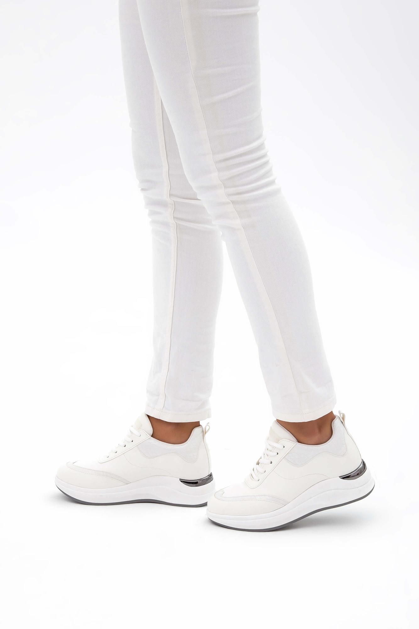 Tamer Tanca Kadın Vegan Beyaz Sneakers & Spor Ayakkabı