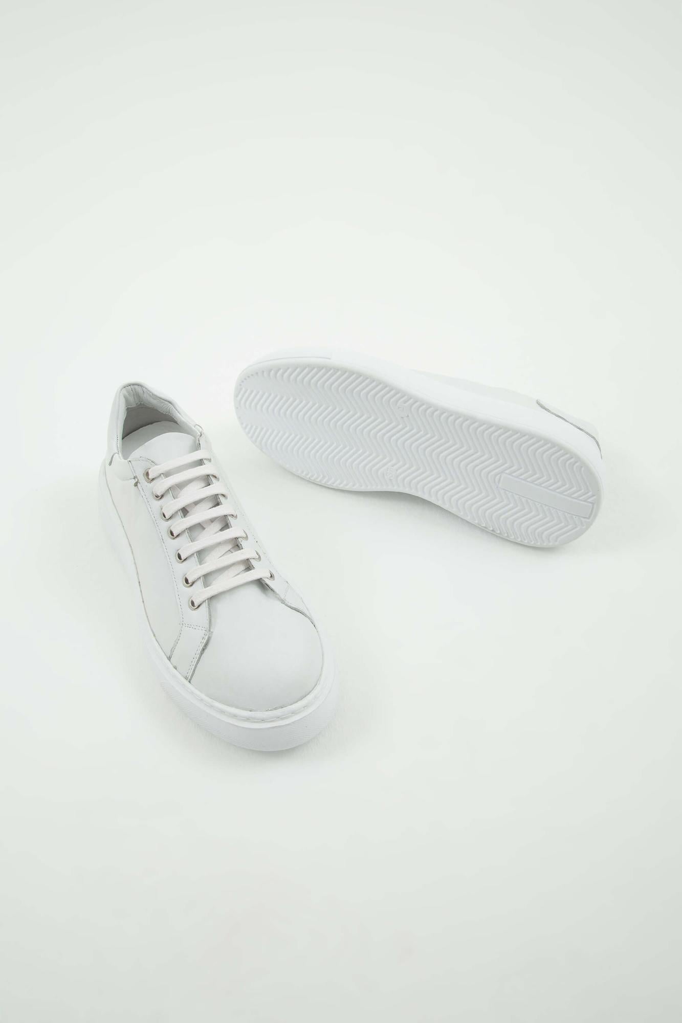 Tamer Tanca Kadın Hakiki Deri Beyaz Sneakers & Spor Ayakkabı