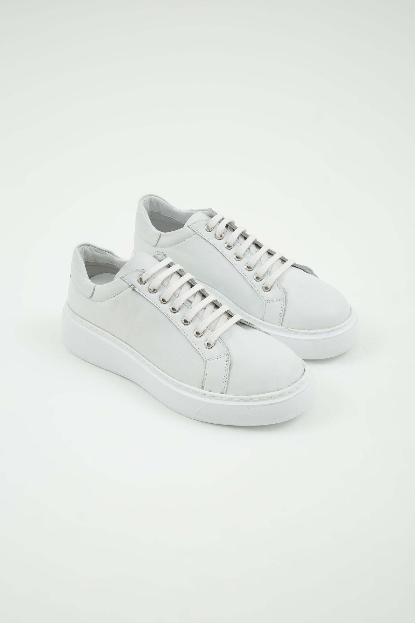 Tamer Tanca Kadın Hakiki Deri Beyaz Sneakers & Spor Ayakkabı